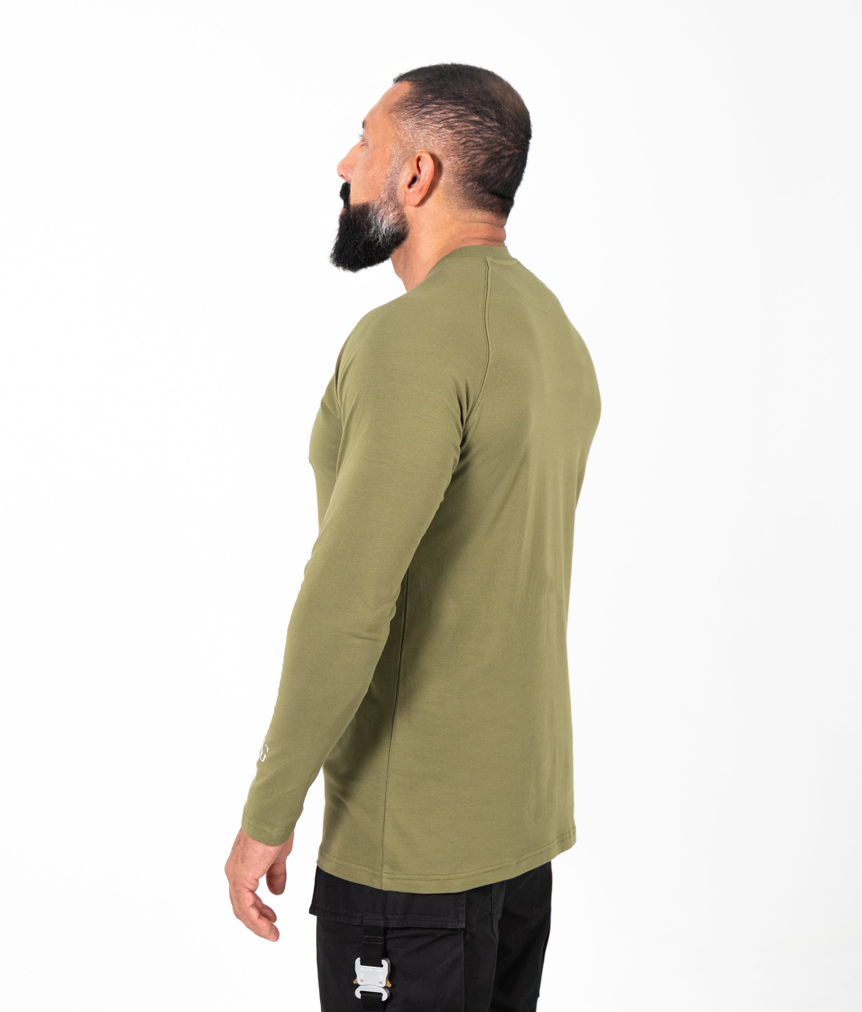 LONGSLEEVE-SHIRT CORE FORM KHAKI