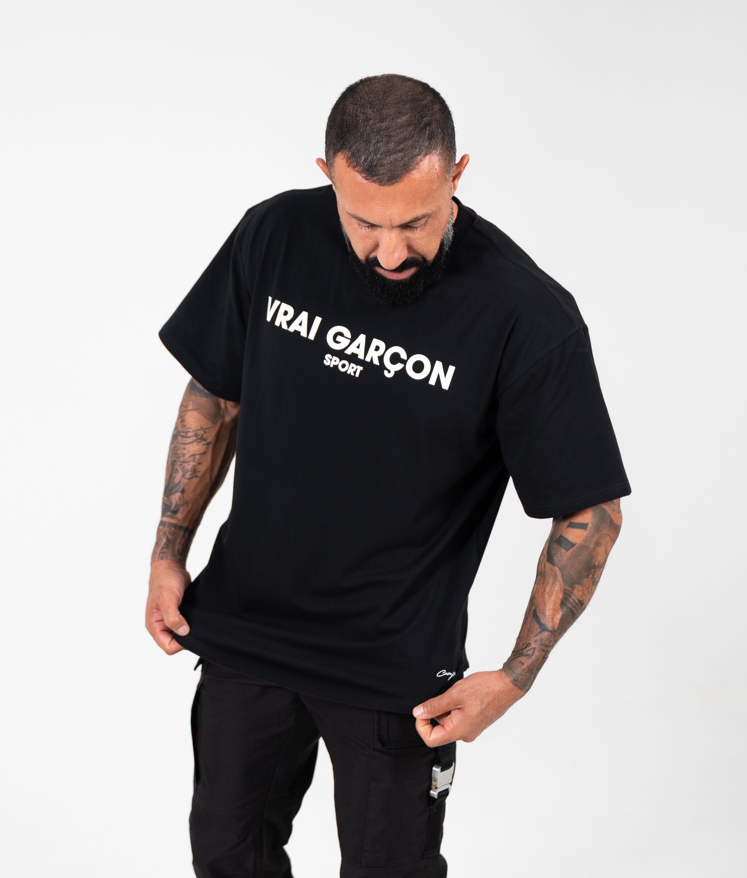 T-SHIRT CAMPIO BLACK