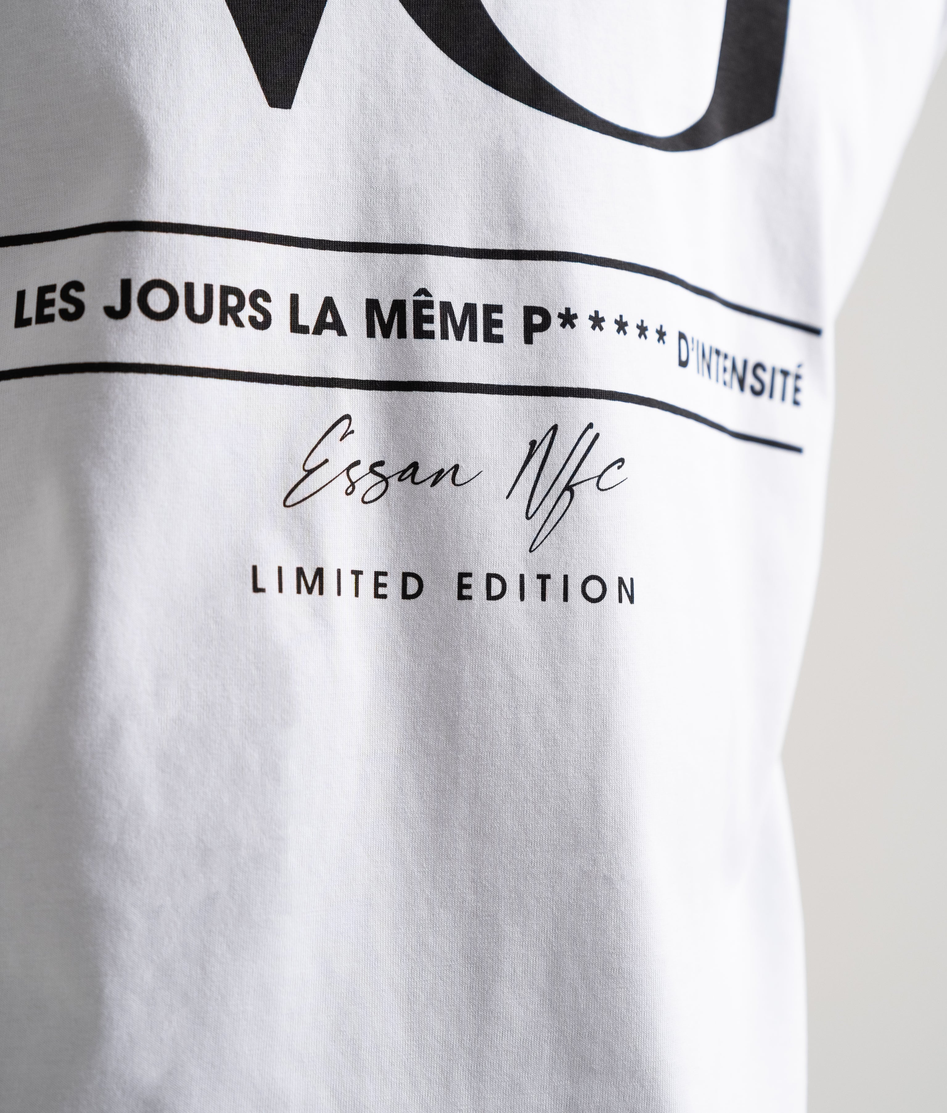 T-SHIRT INTENSITY WHITE LIMITED EDITION