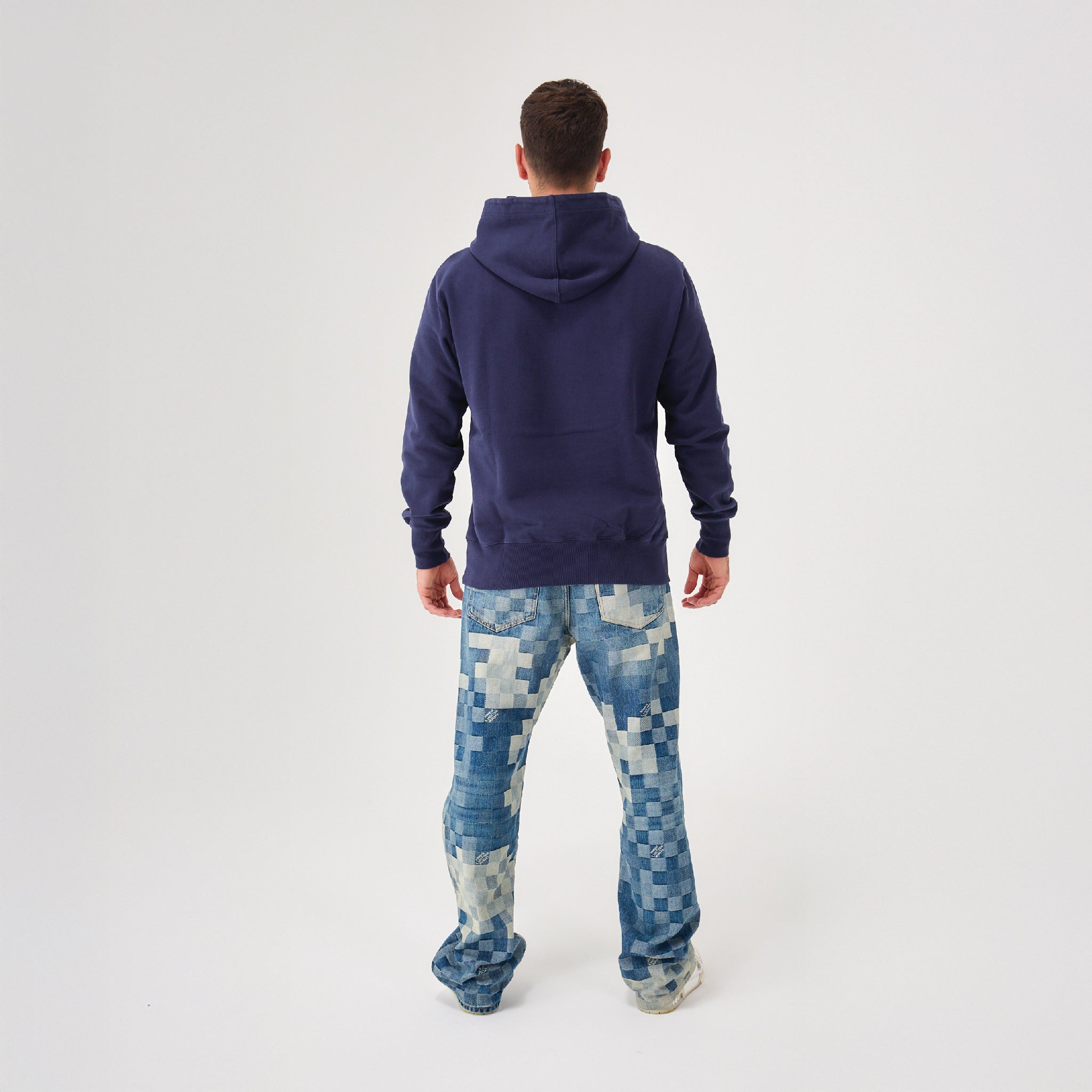 HOODIE FIDELIS NAVY - VRAIGARCON PARIS