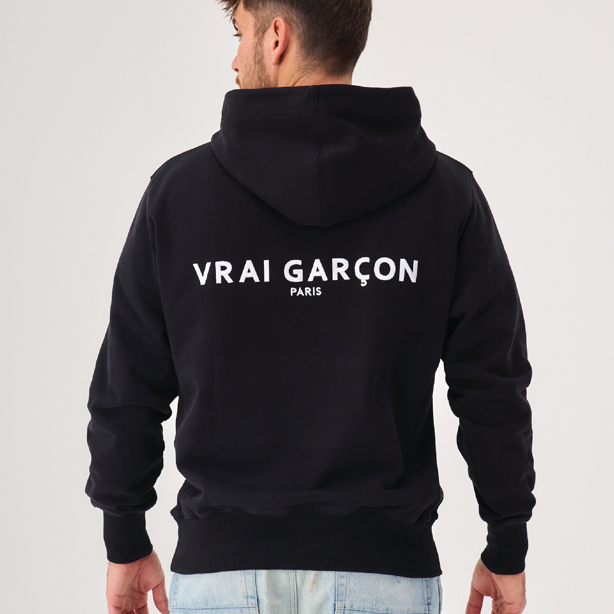 HOODIE VERUM BLACK - VRAIGARCON PARIS