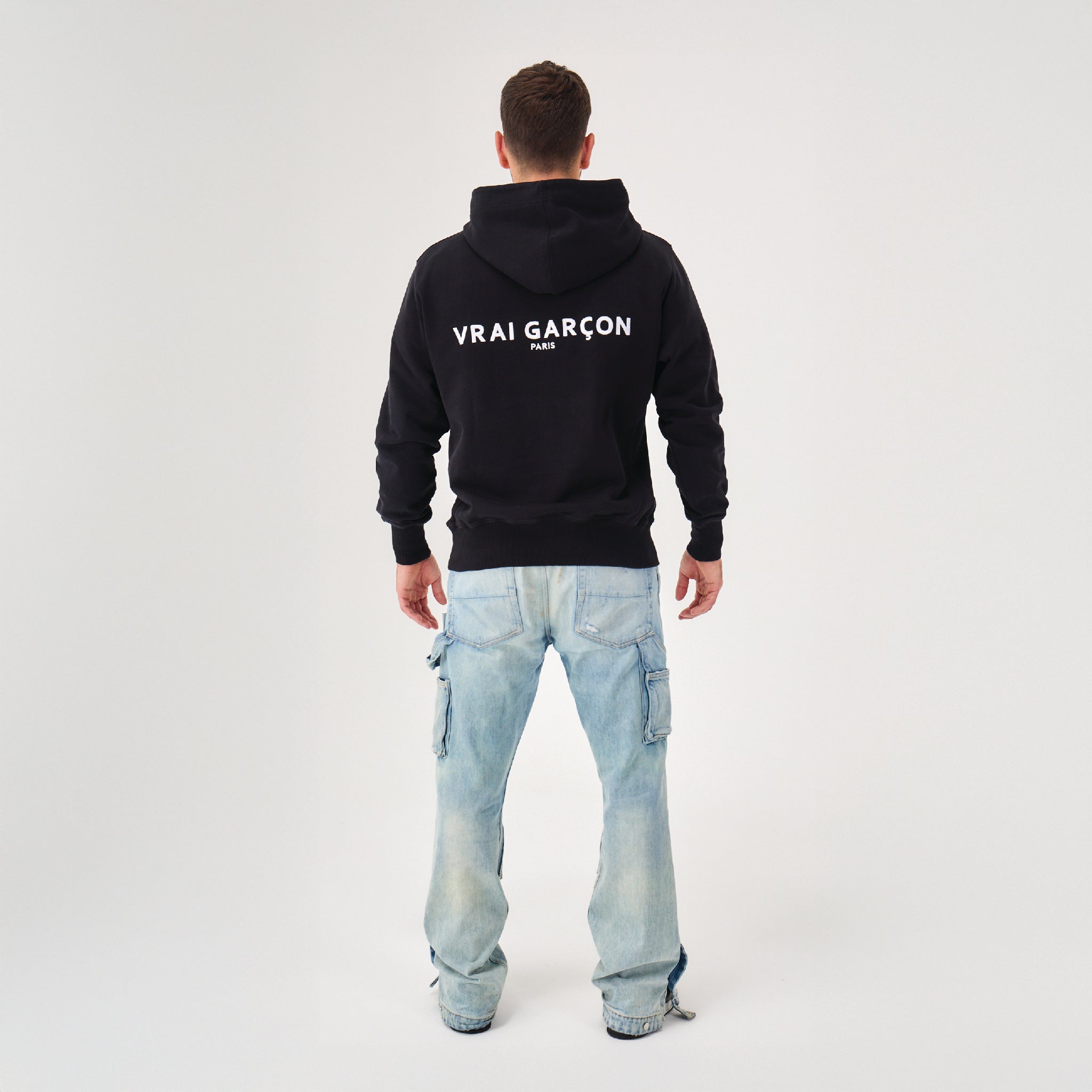 HOODIE VERUM BLACK - VRAIGARCON PARIS