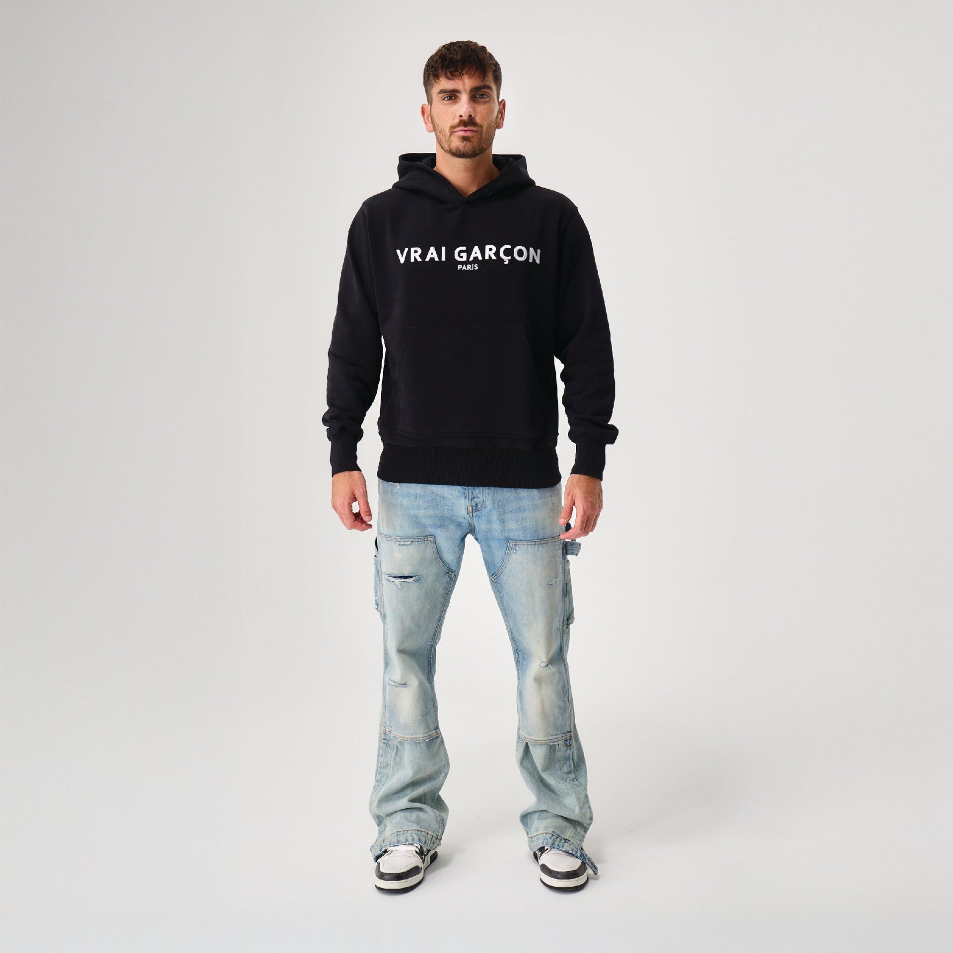 HOODIE VERUM BLACK - VRAIGARCON PARIS