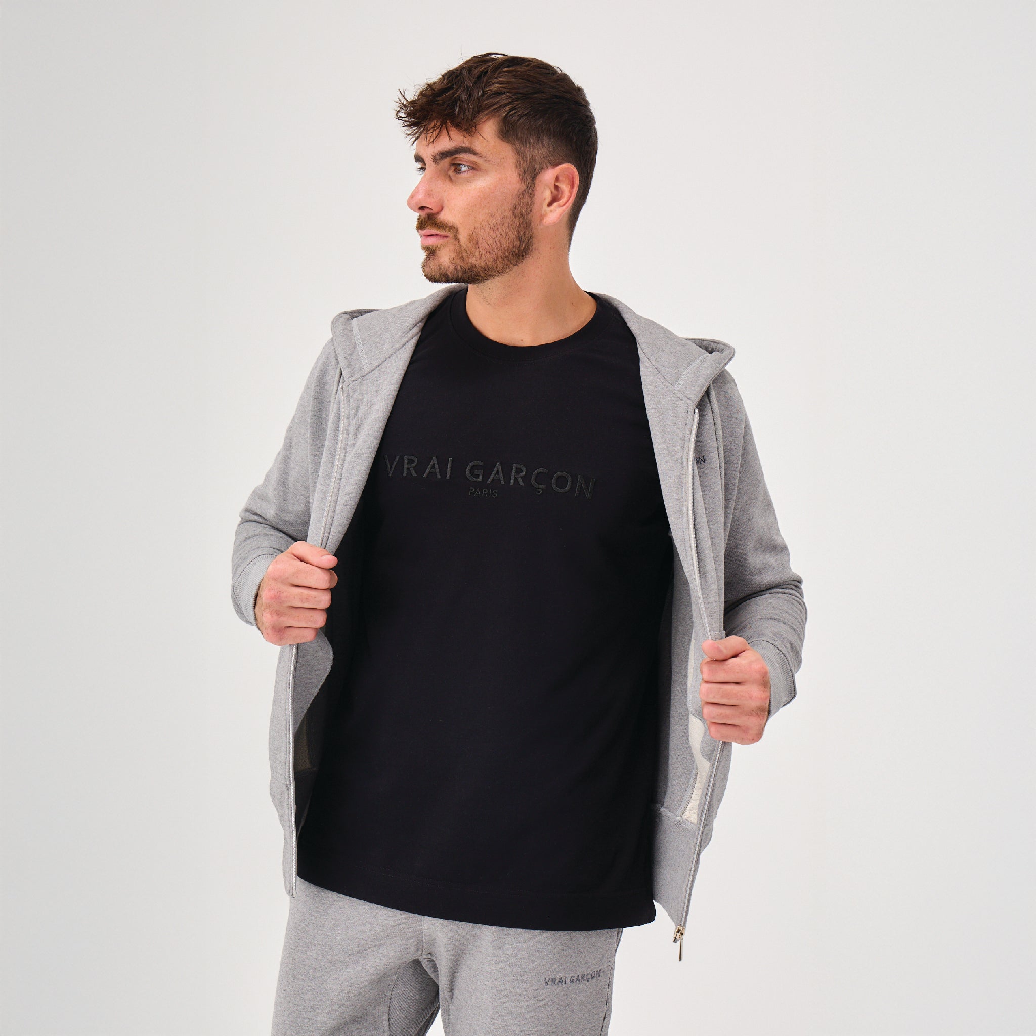 JACKET AUDAX GREY - VRAIGARCON PARIS