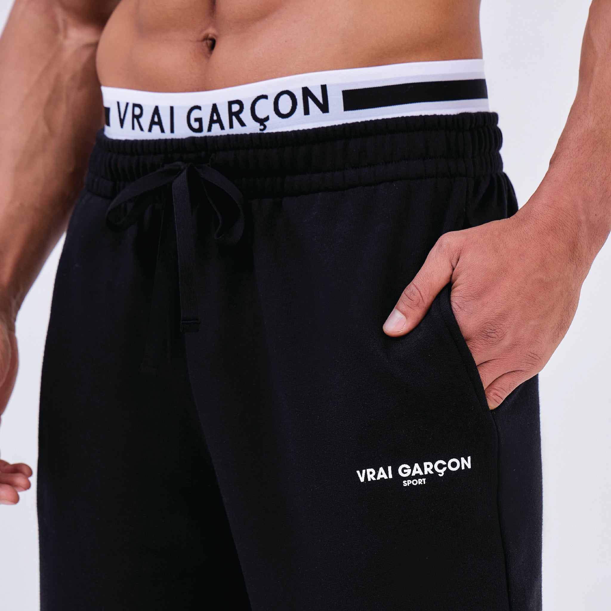 Jogger Intensity Noir - VRAIGARCON PARIS