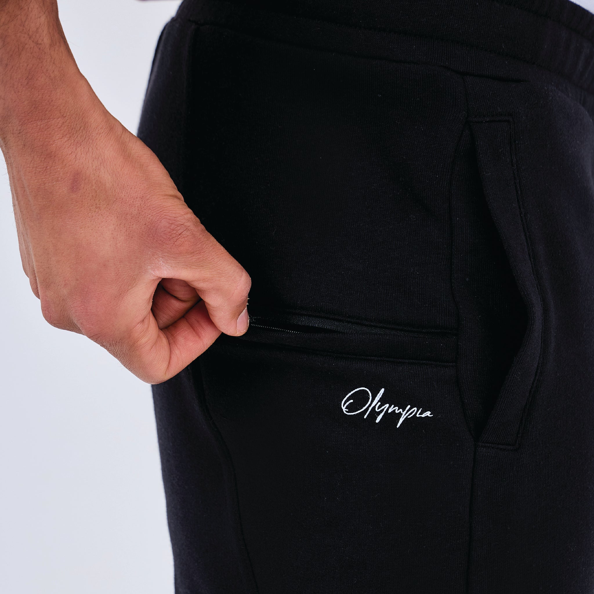 JOGGER OLYMPIA BLACK - VRAIGARCON PARIS