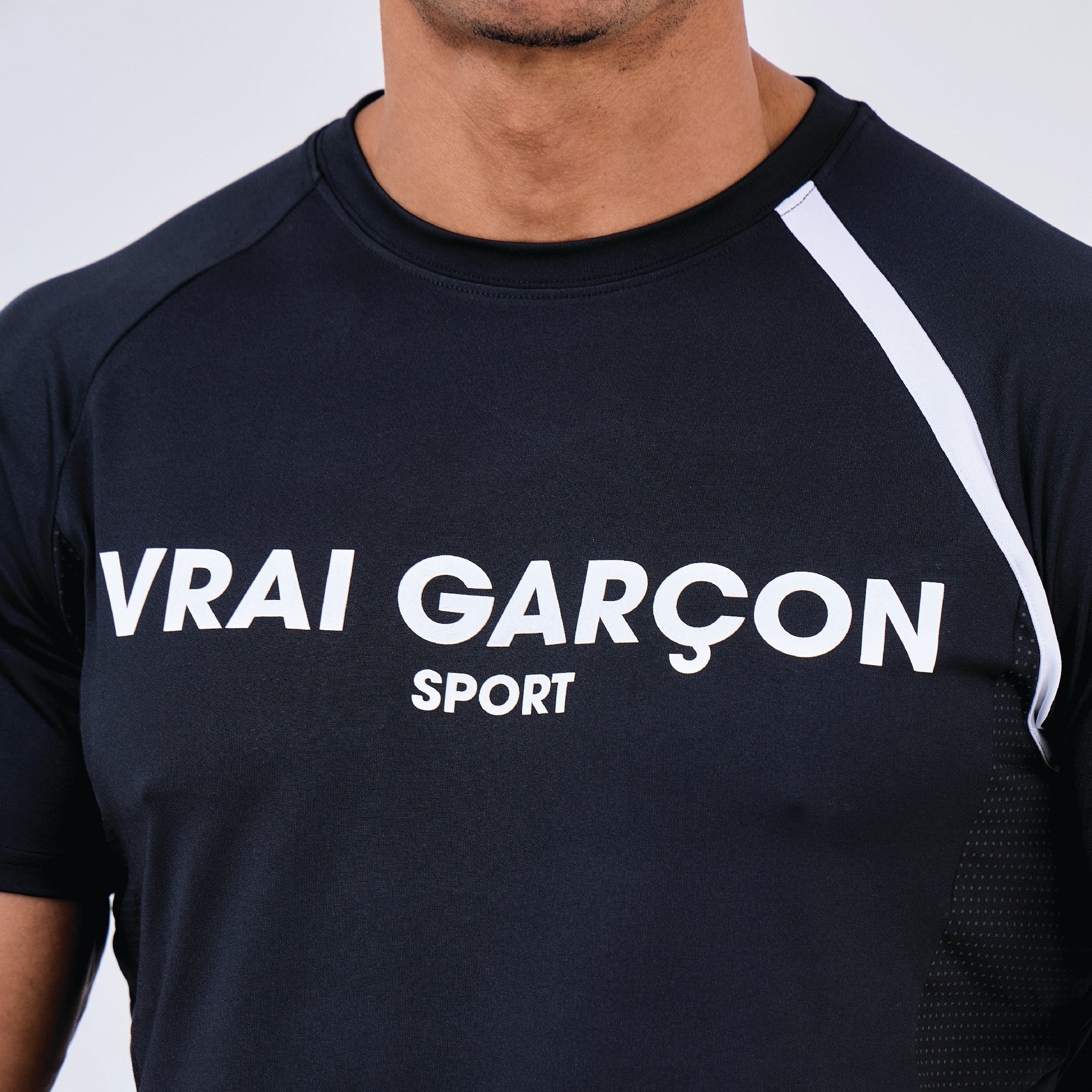 T - SHIRT ATLETA NOIR - VRAIGARCON PARIS