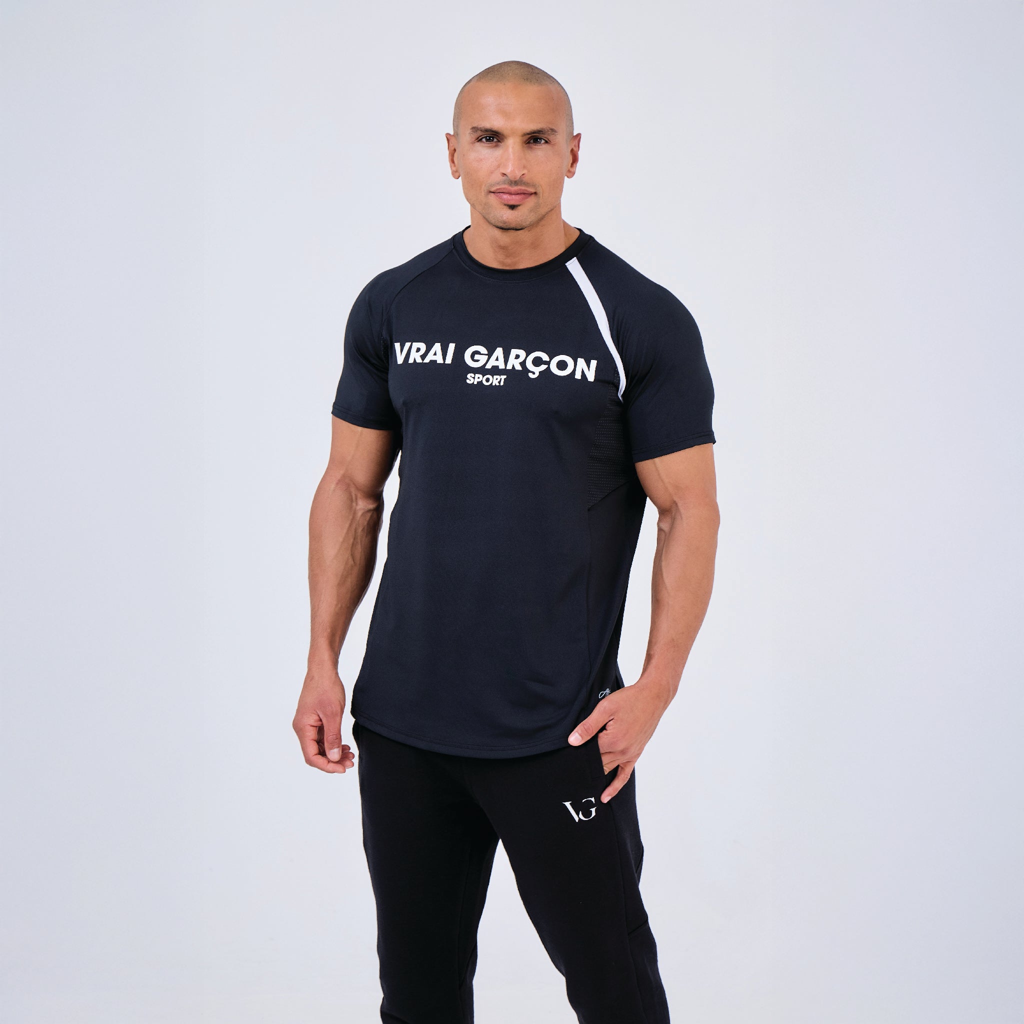 T - SHIRT ATLETA NOIR - VRAIGARCON PARIS