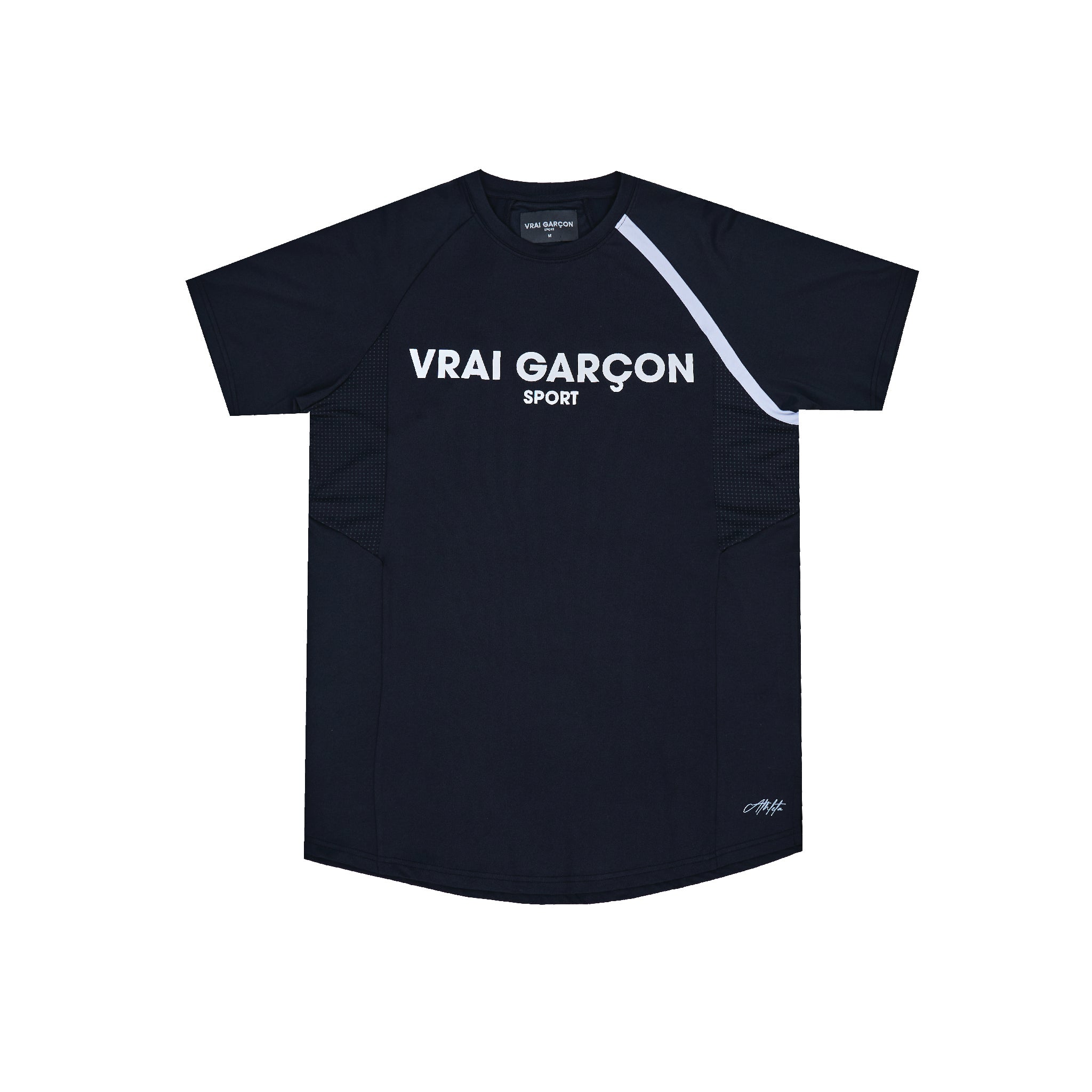 T - SHIRT ATLETA NOIR - VRAIGARCON PARIS