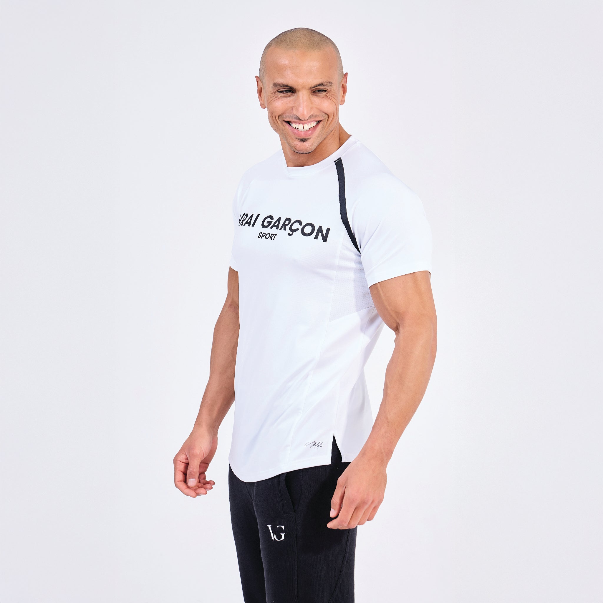 T - SHIRT ATLETA WHITE - VRAIGARCON PARIS