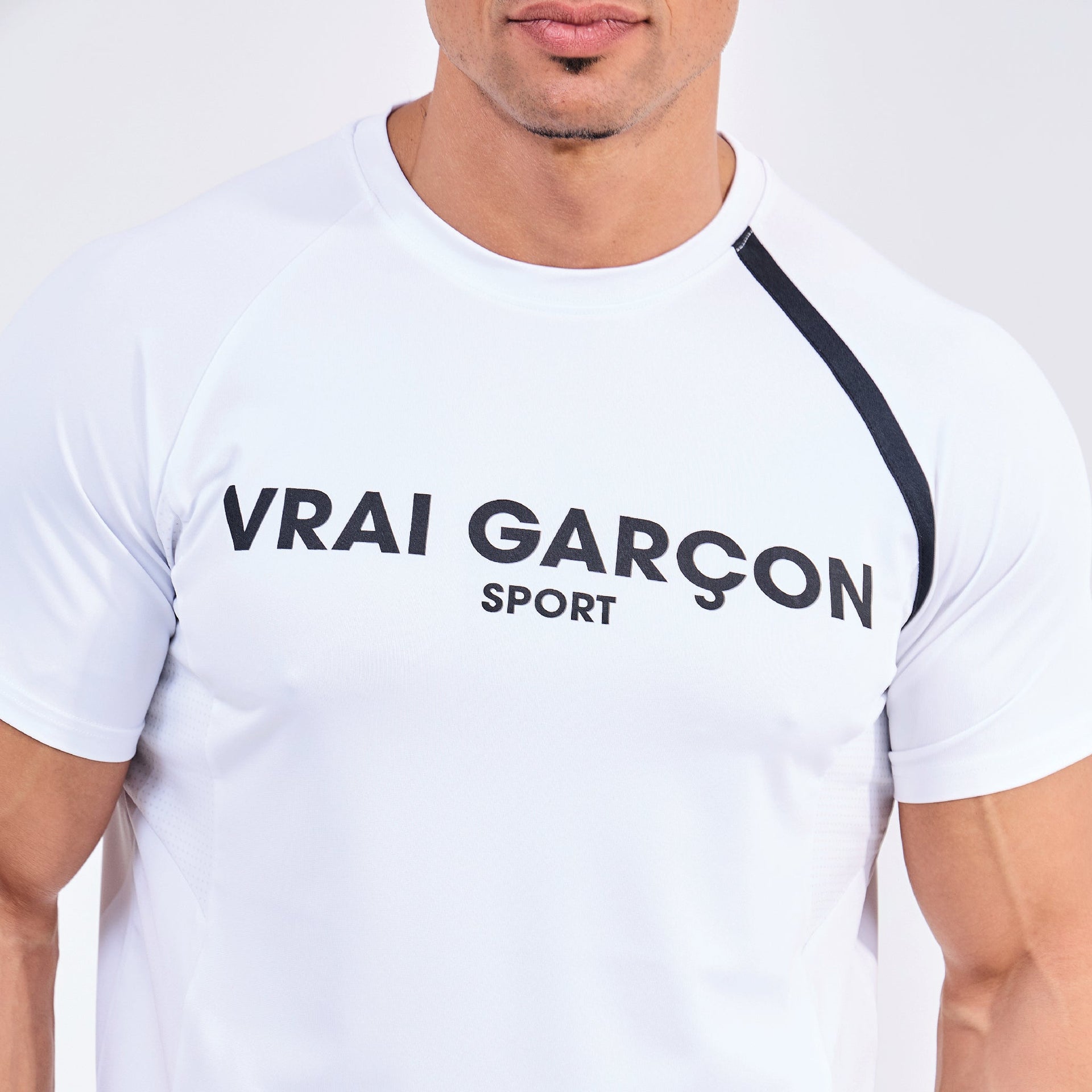 T - SHIRT ATLETA WHITE - VRAIGARCON PARIS