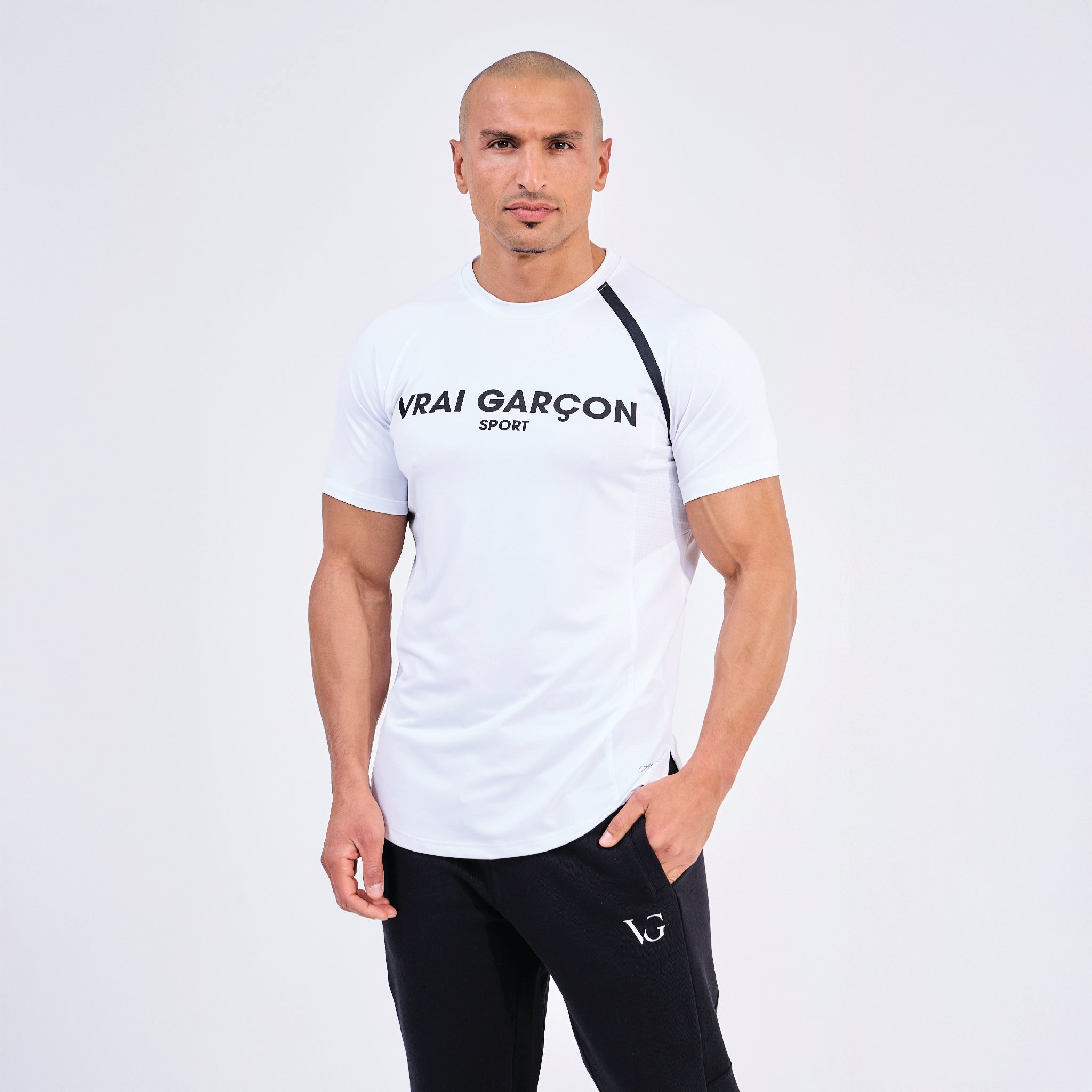 T - SHIRT ATLETA WHITE - VRAIGARCON PARIS
