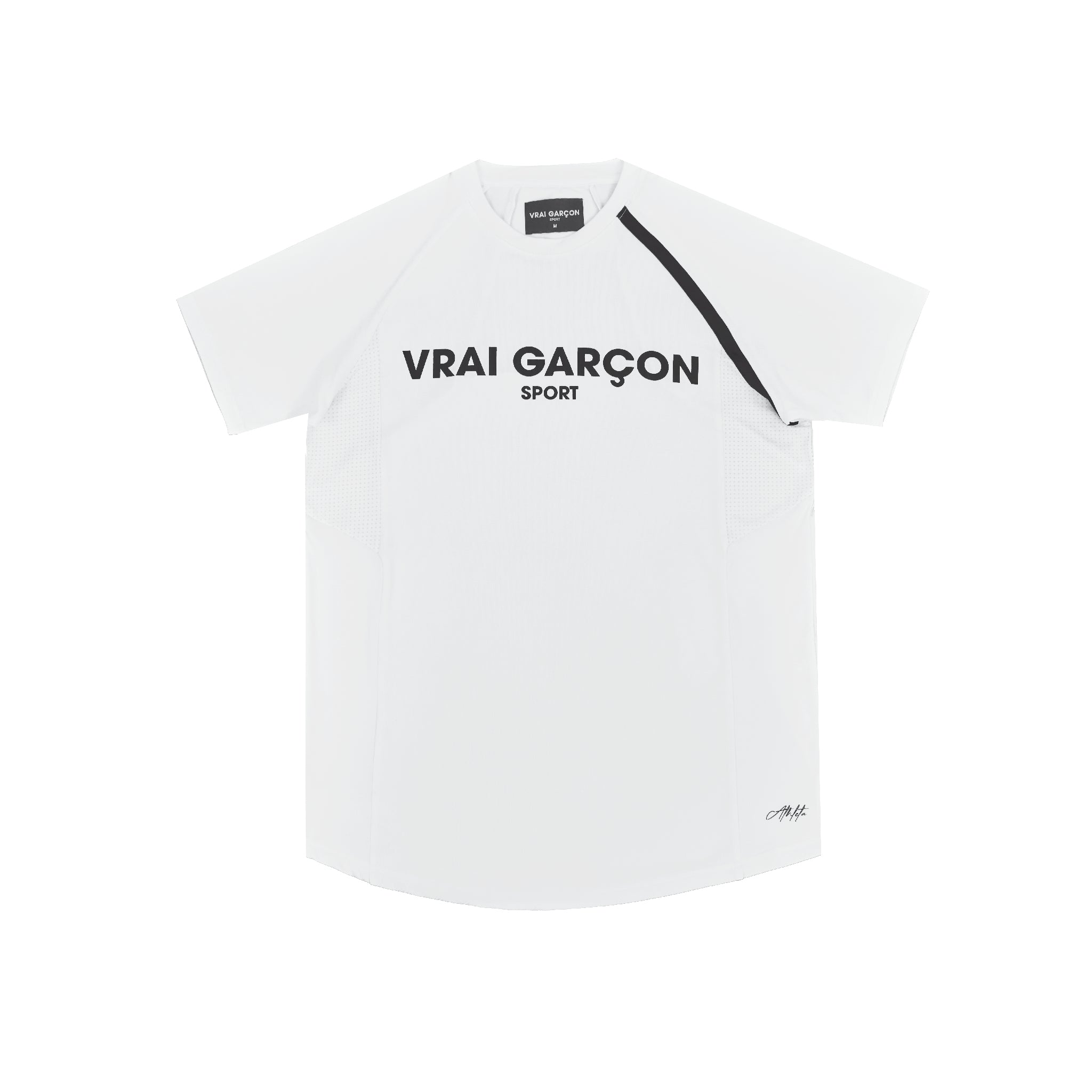 T - SHIRT ATLETA WHITE - VRAIGARCON PARIS