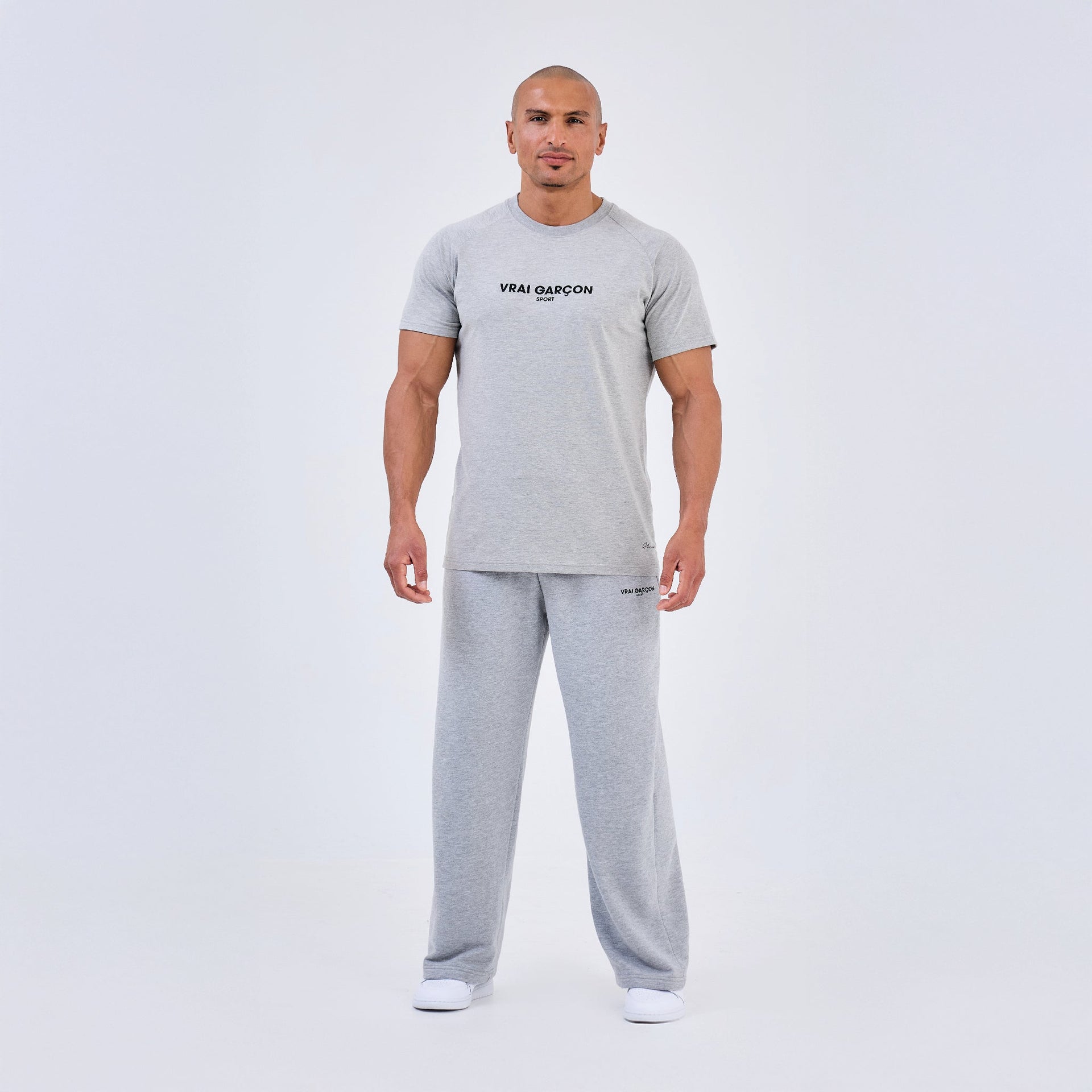 T - SHIRT HARMONIA GREY - VRAI GARÇON PARIS