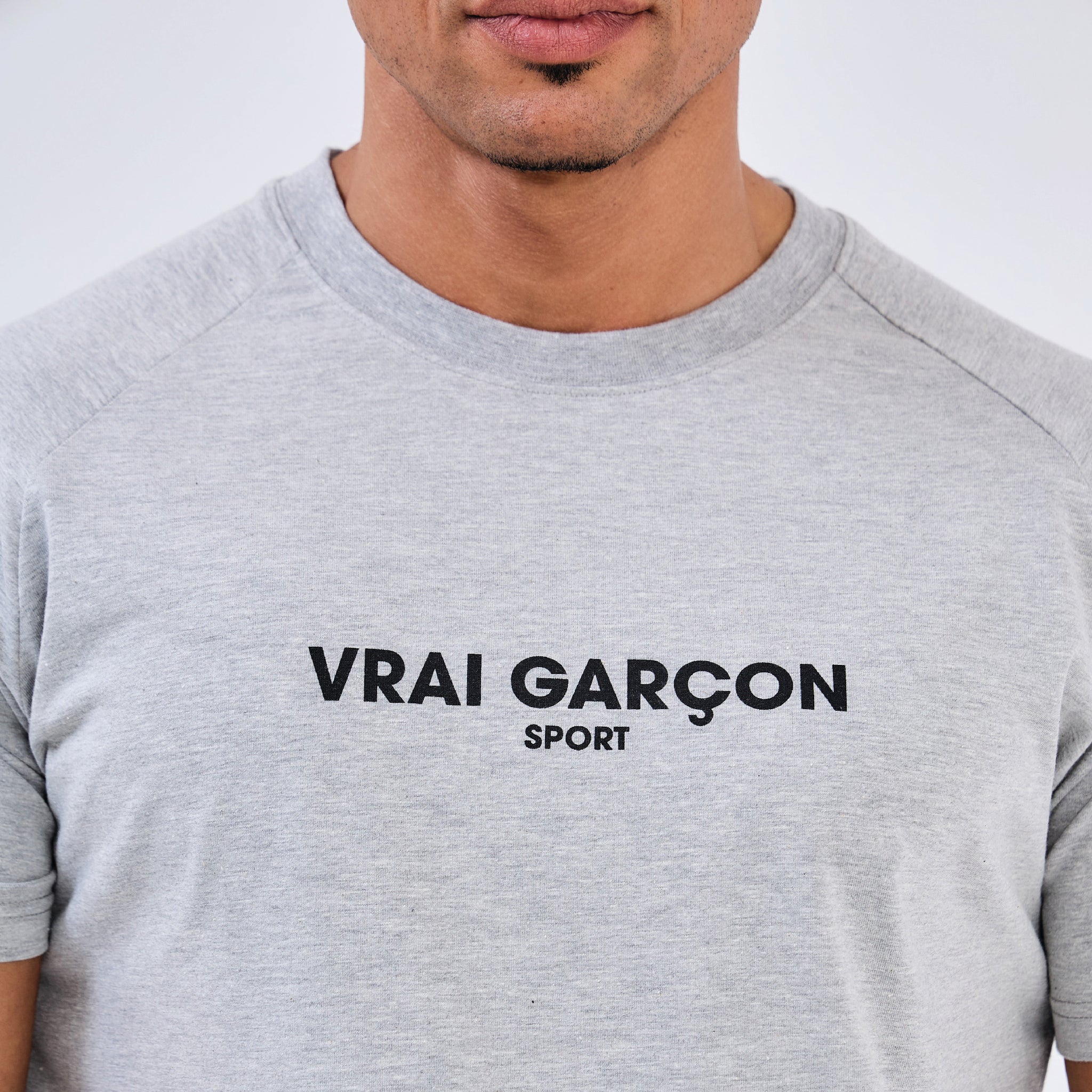 T - SHIRT HARMONIA GREY - VRAI GARÇON PARIS