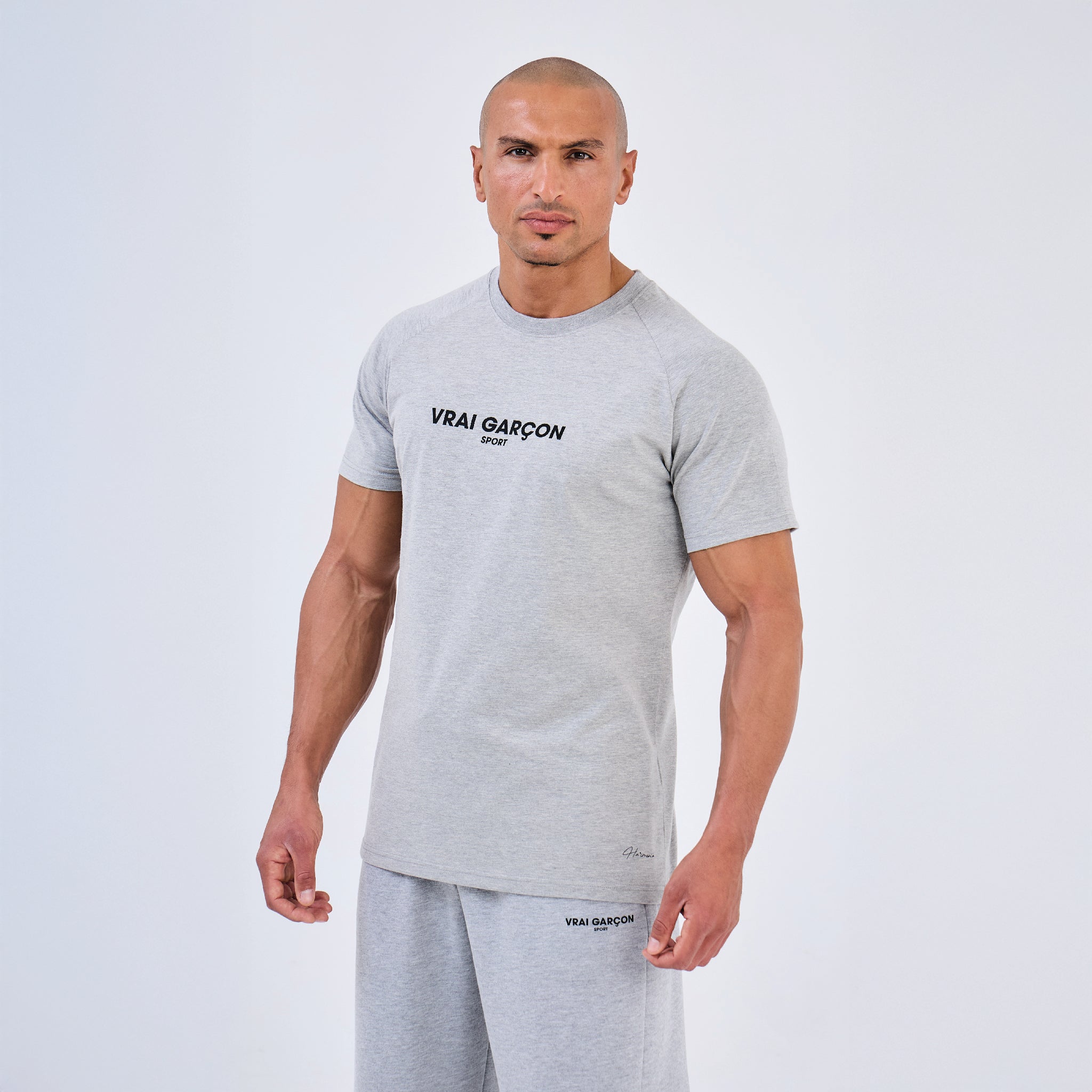 T - SHIRT HARMONIA GREY - VRAI GARÇON PARIS