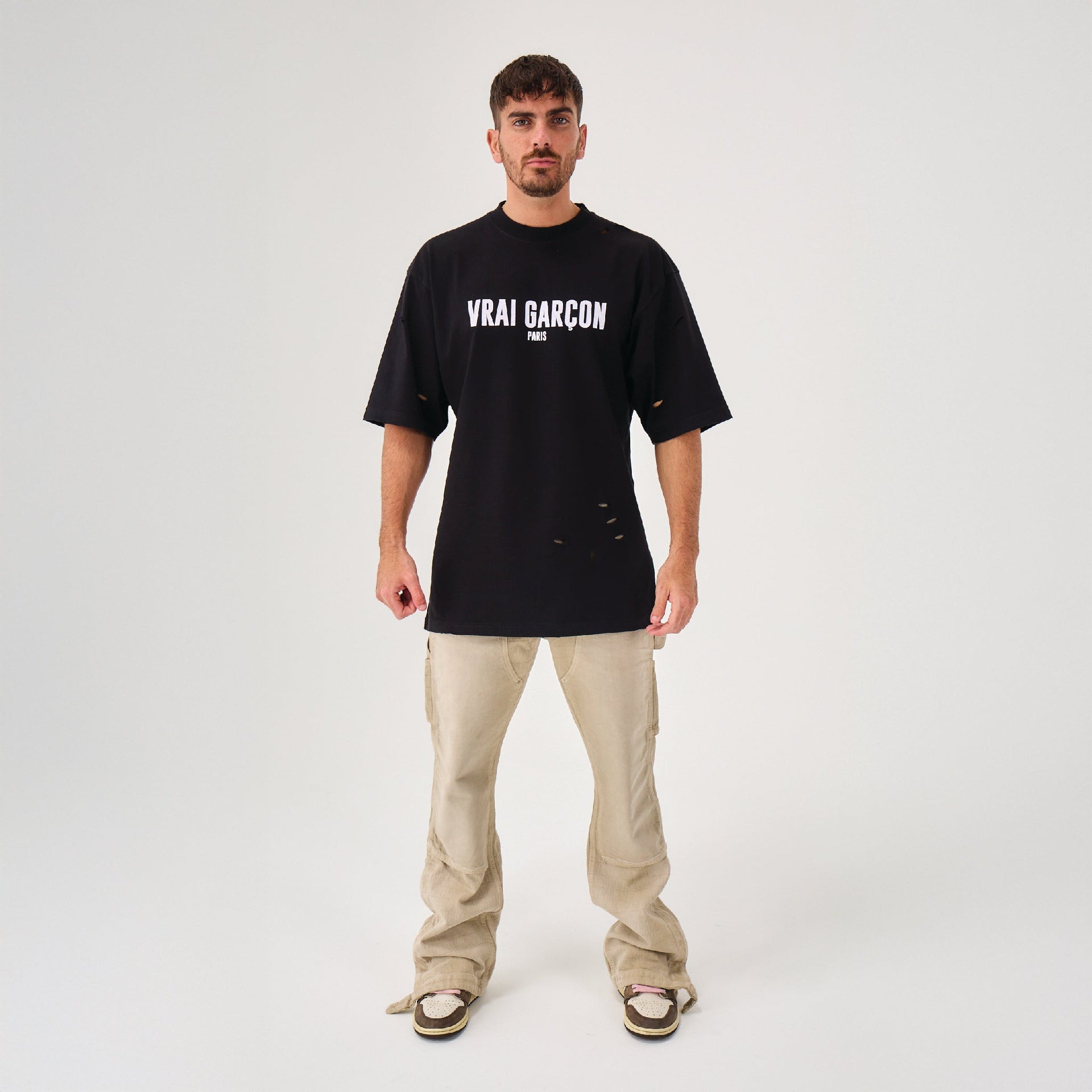 T - SHIRT HONOR BLACK - VRAIGARCON PARIS