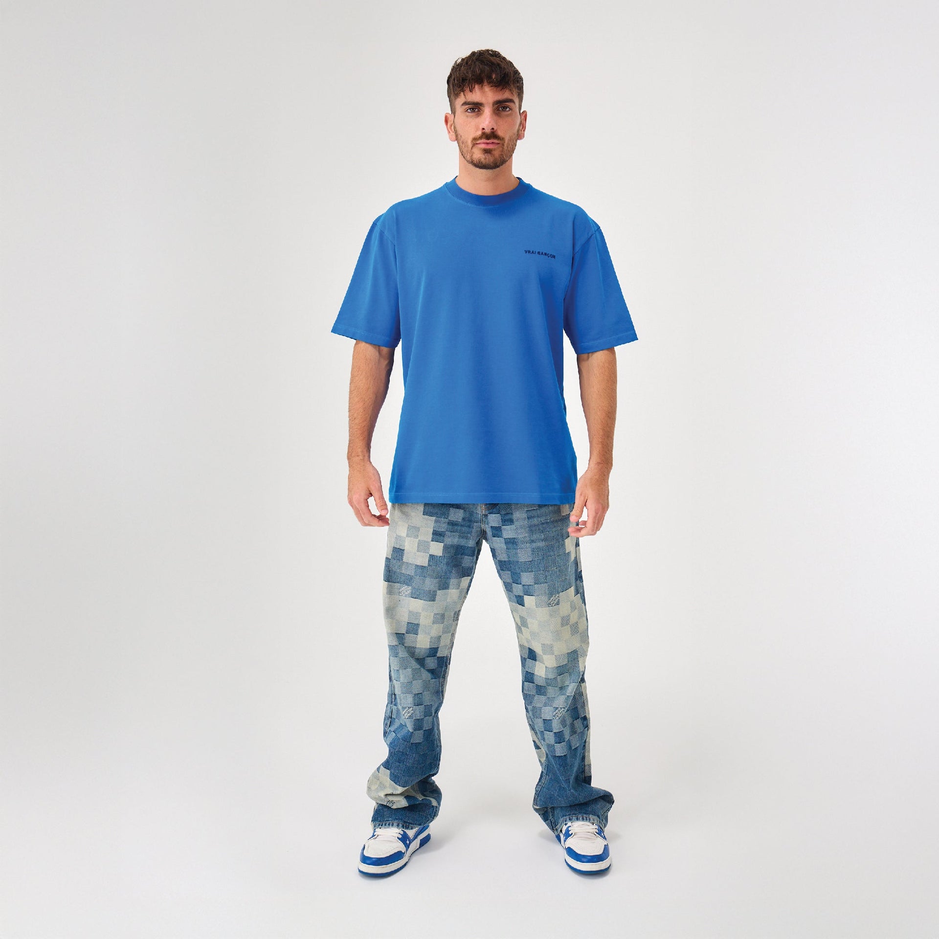 T - SHIRT INTEGRITAS BLUE - VRAIGARCON PARIS