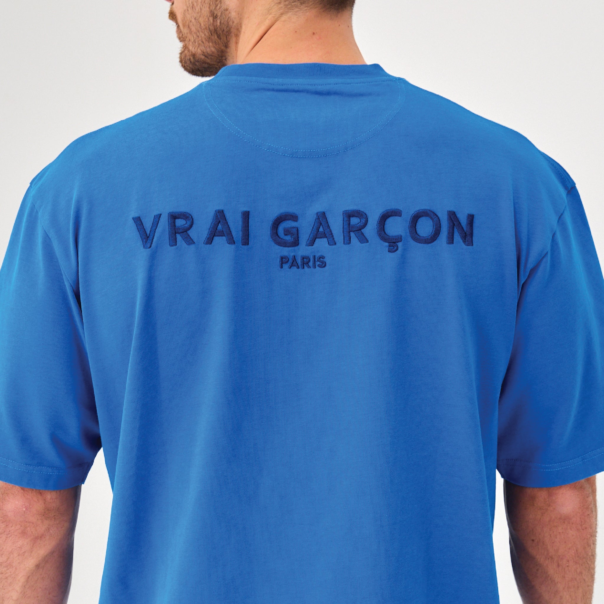 T - SHIRT INTEGRITAS BLUE - VRAIGARCON PARIS