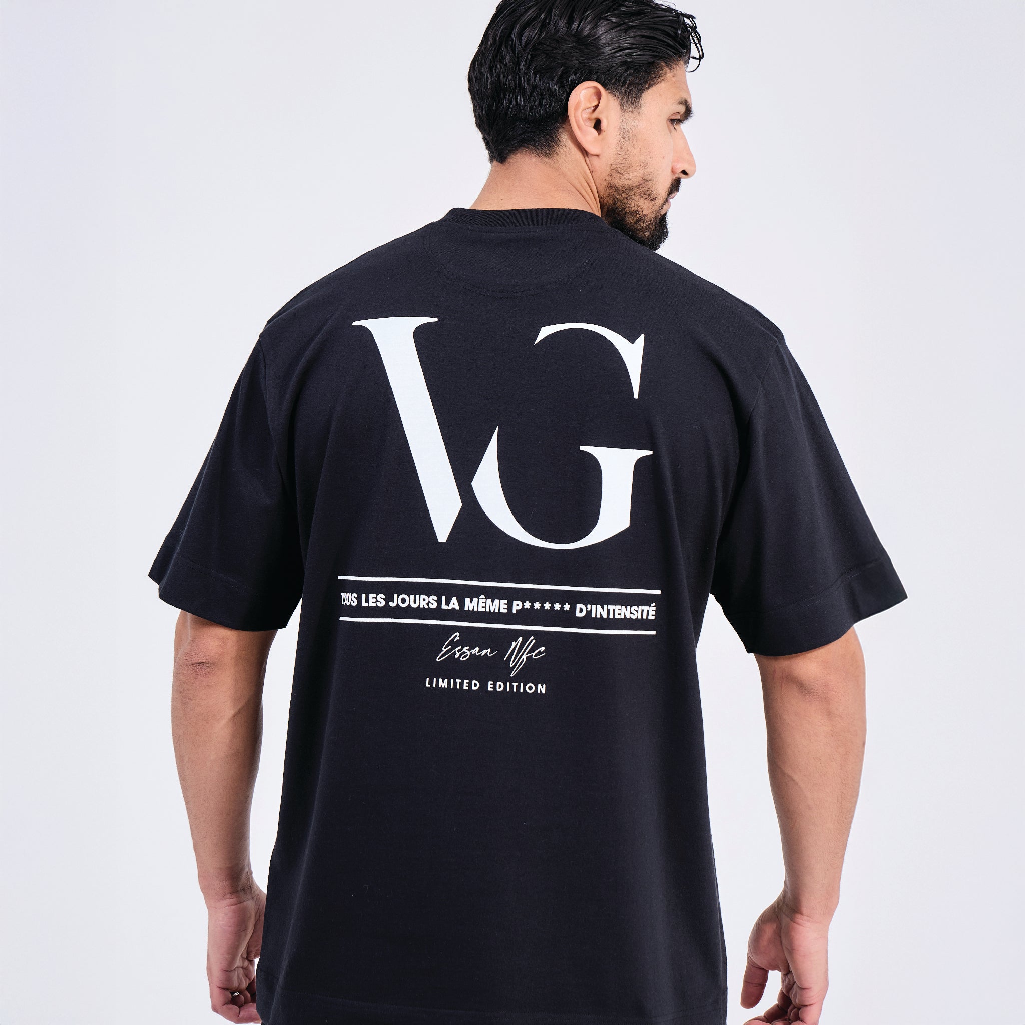 T-shirt Intensity Black - LIMITED EDITION - VRAIGARCON PARIS