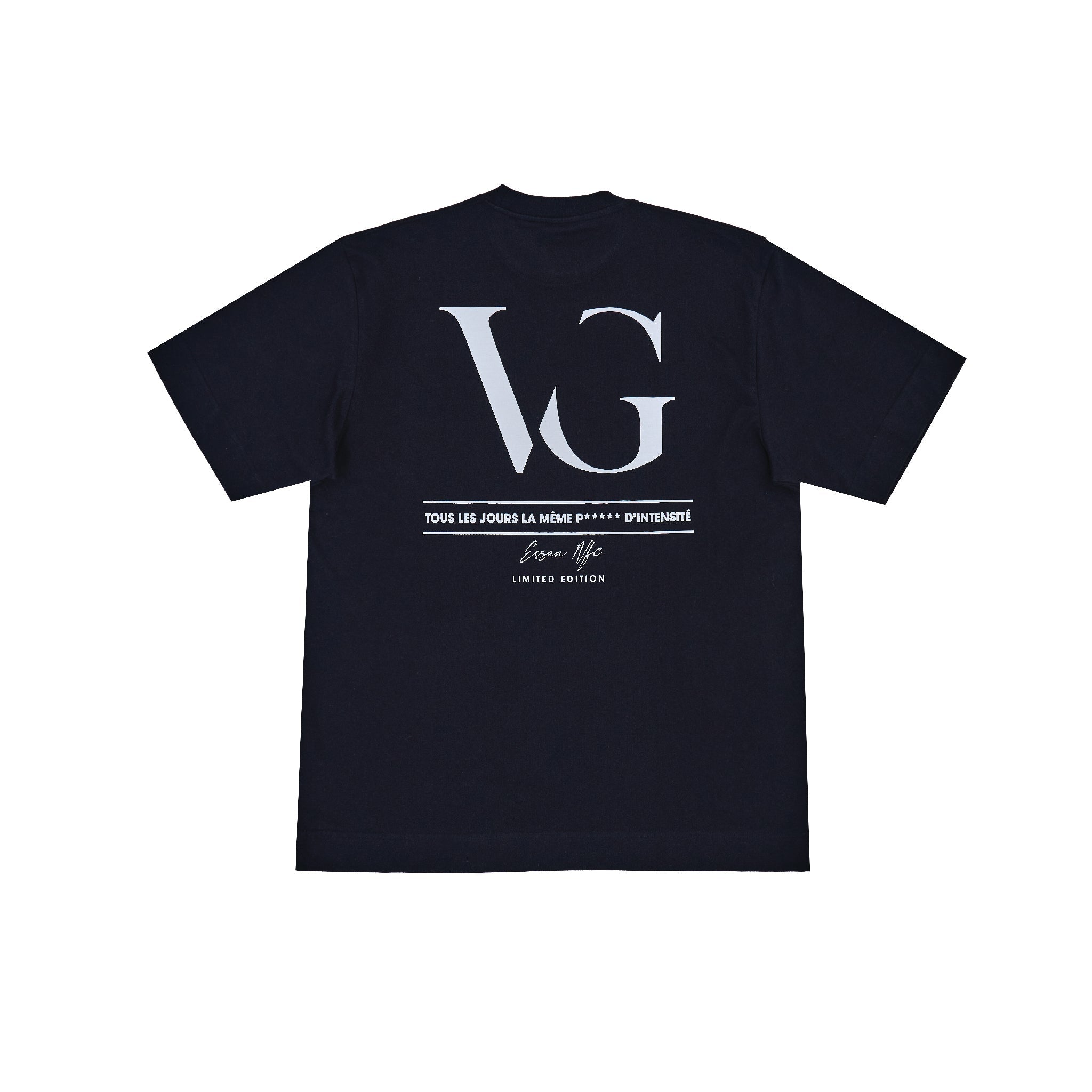 T-shirt Intensity Black - LIMITED EDITION - VRAIGARCON PARIS