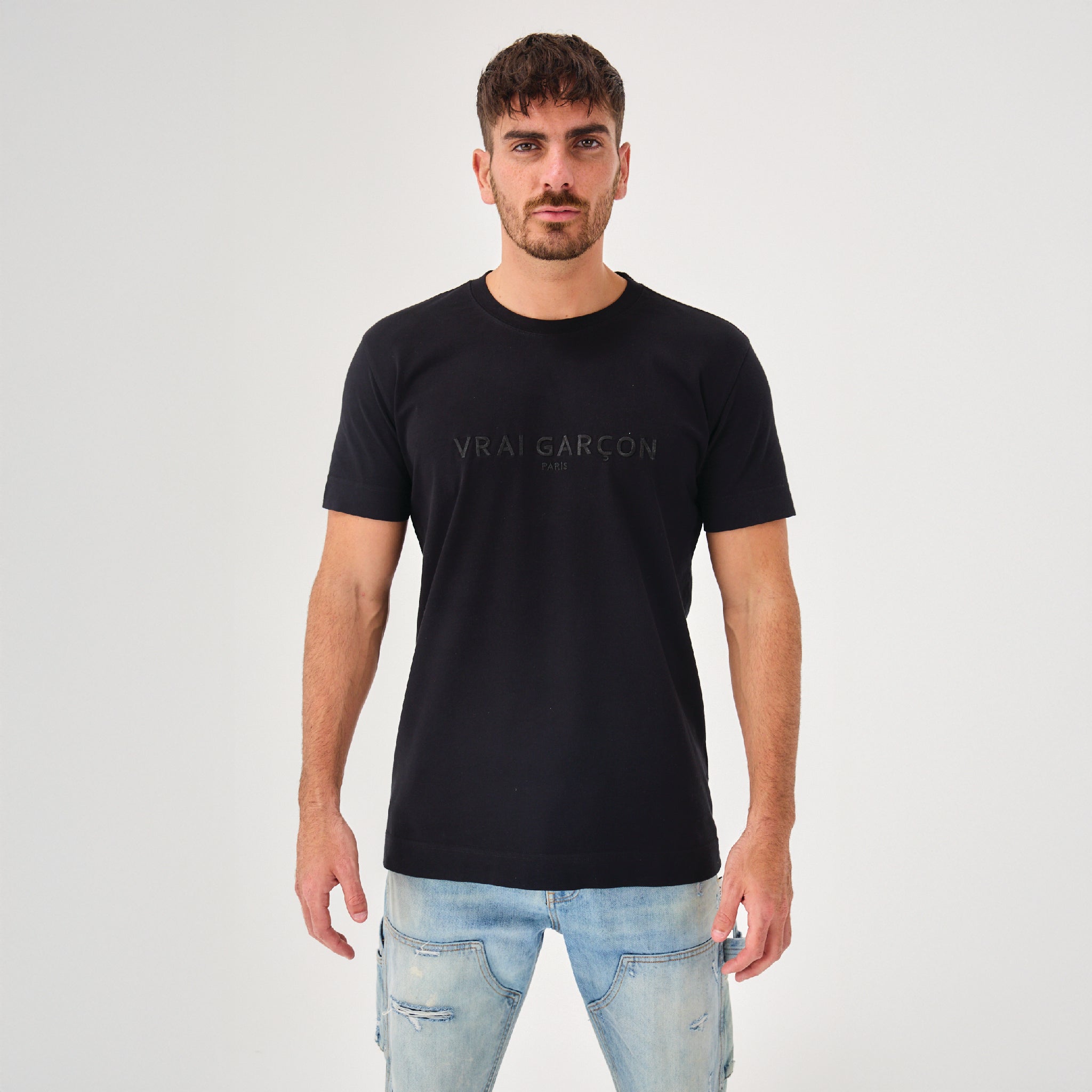 T - SHIRT SCULPTURA BLACK - VRAIGARCON PARIS