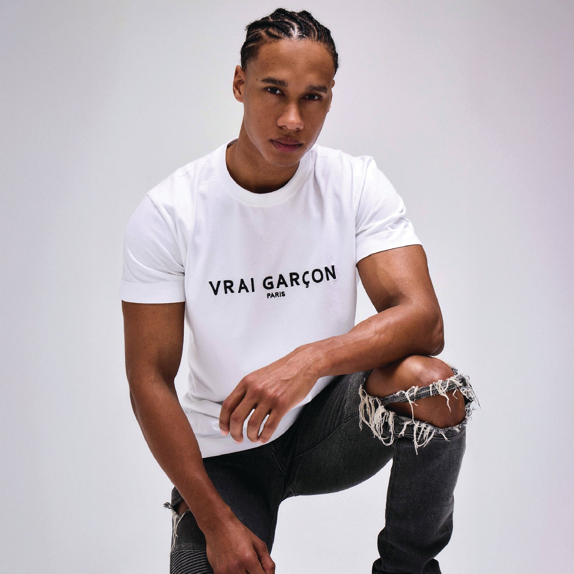 T - SHIRT SCULPTURA WHITE - VRAIGARCON PARIS