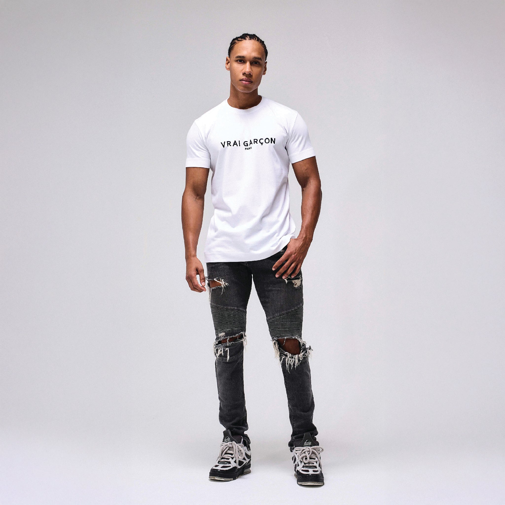 T - SHIRT SCULPTURA WHITE - VRAIGARCON PARIS