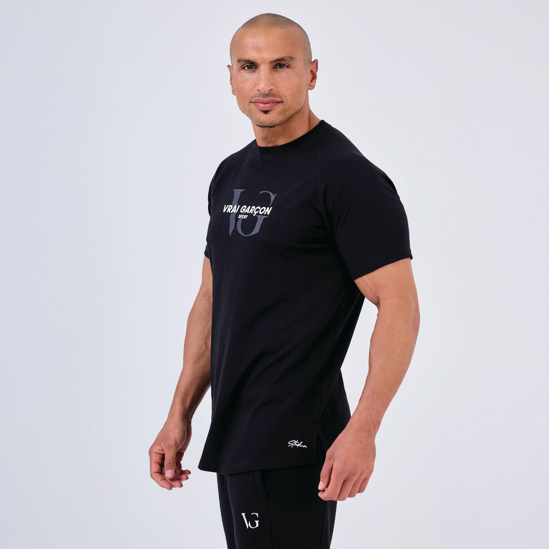 T - SHIRT STADIUM NOIR - VRAIGARCON PARIS