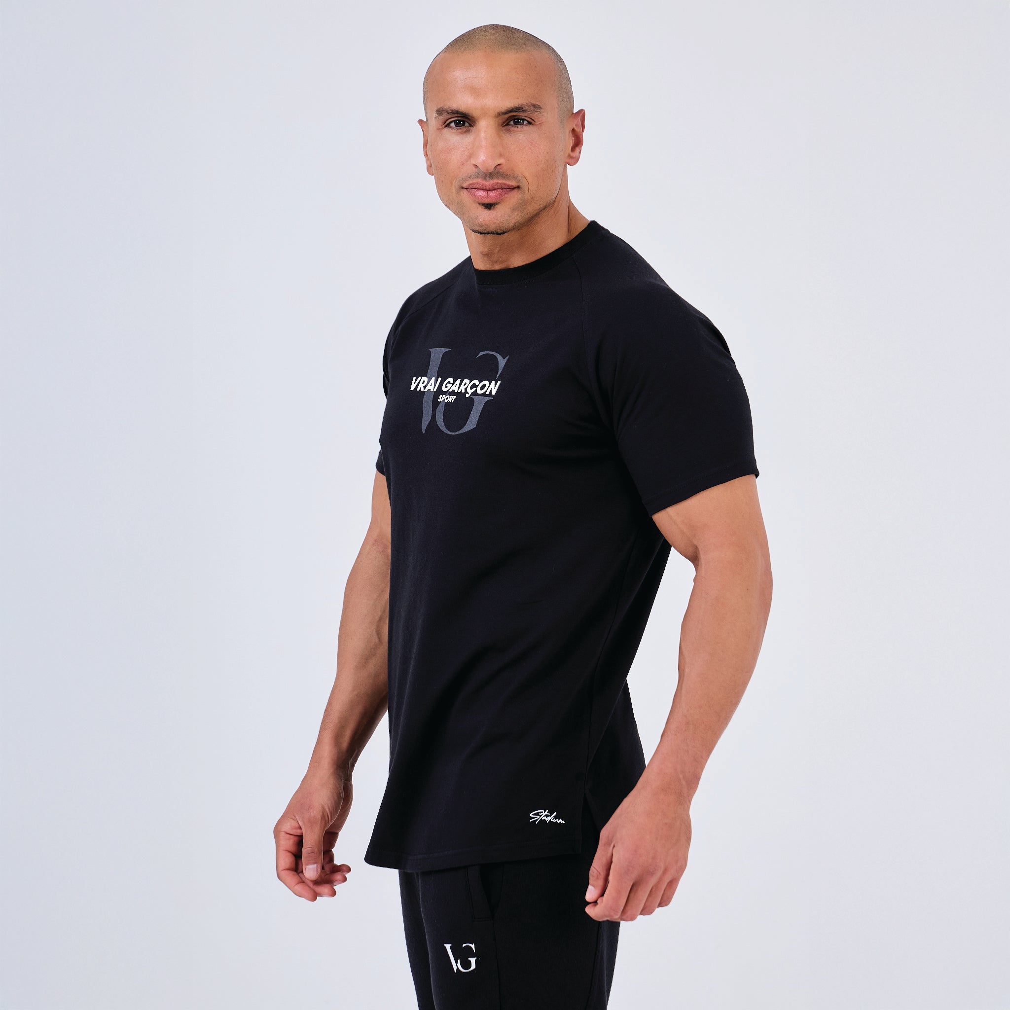 T - SHIRT STADIUM NOIR - VRAIGARCON PARIS