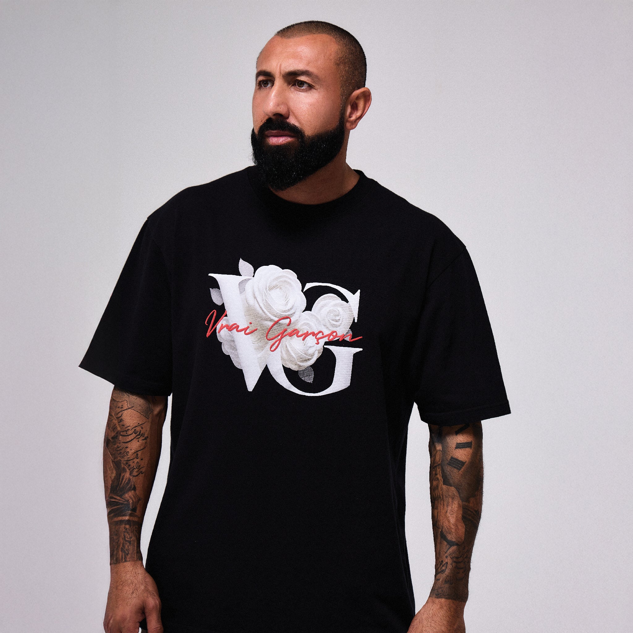 T - SHIRT VERITAS BLACK - VRAIGARCON PARIS