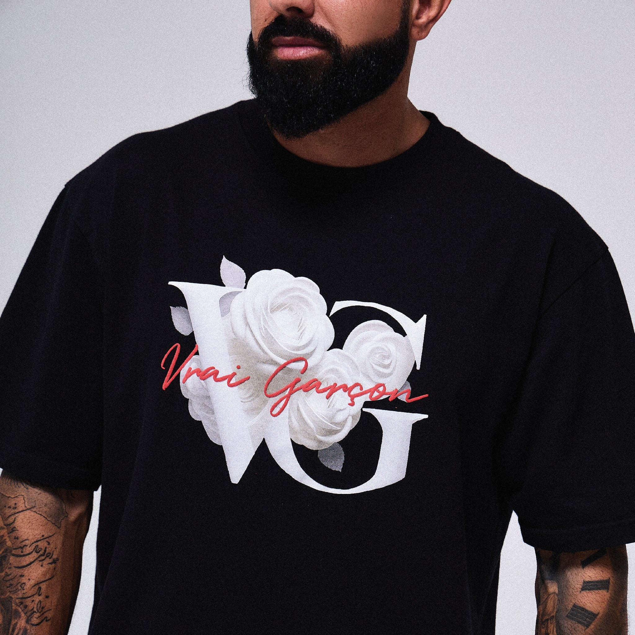 T - SHIRT VERITAS BLACK - VRAIGARCON PARIS