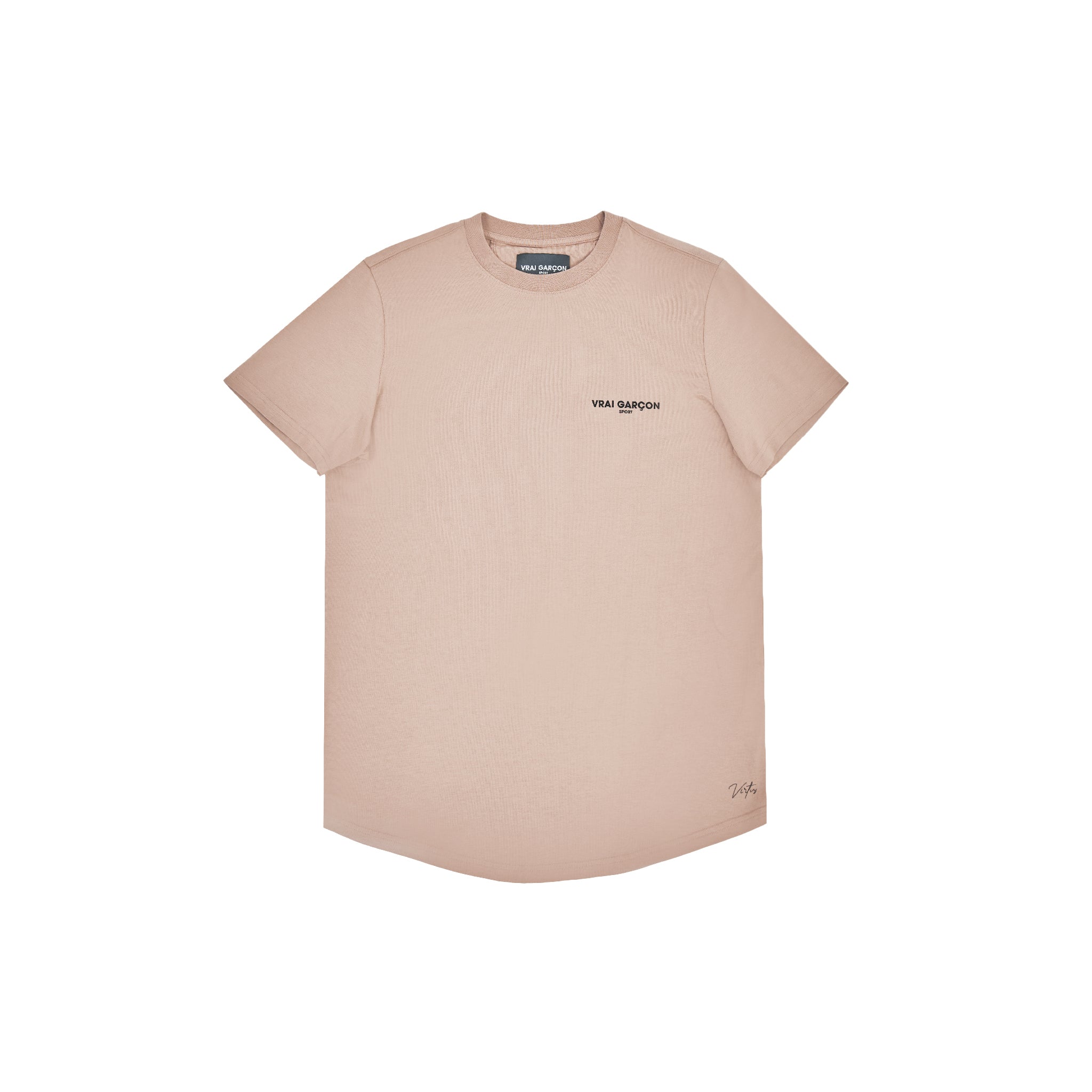 T - SHIRT VIRTUS BEIGE - VRAI GARÇON PARIS