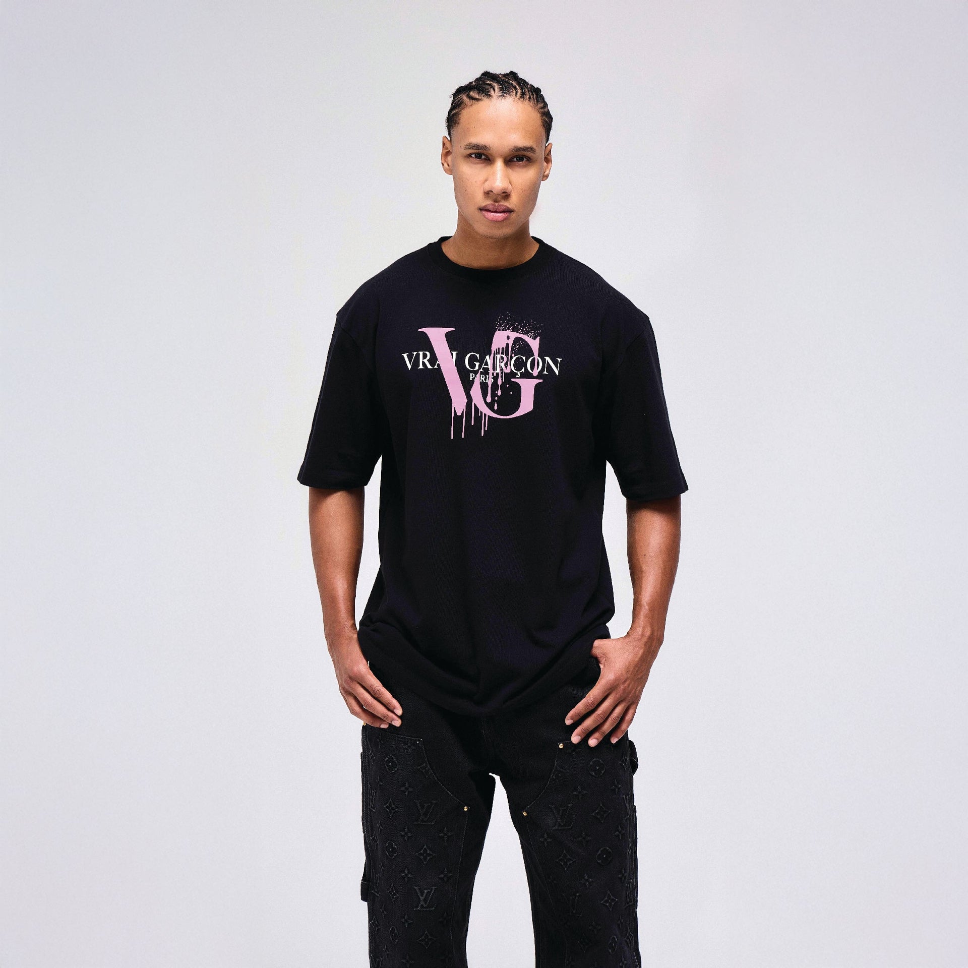 T - SHIRT VOLUNTAS BLACK - VRAIGARCON PARIS