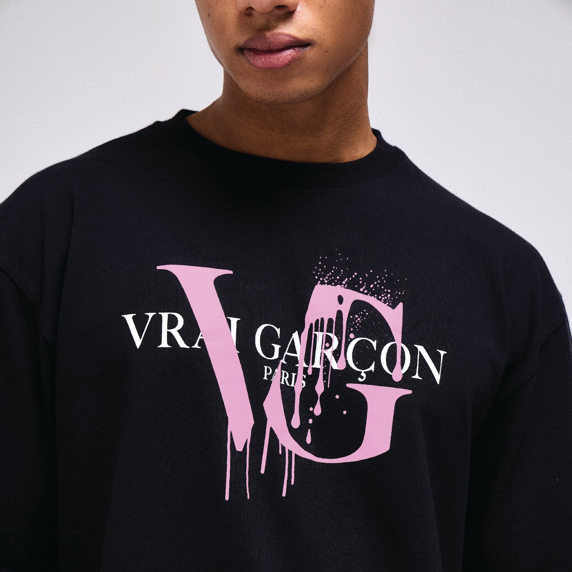 T - SHIRT VOLUNTAS BLACK - VRAIGARCON PARIS