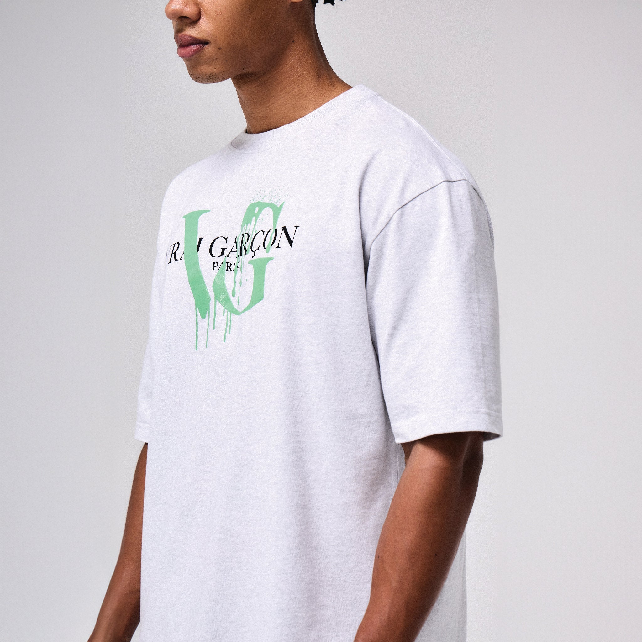 T - SHIRT VOLUNTAS GREY - VRAIGARCON PARIS