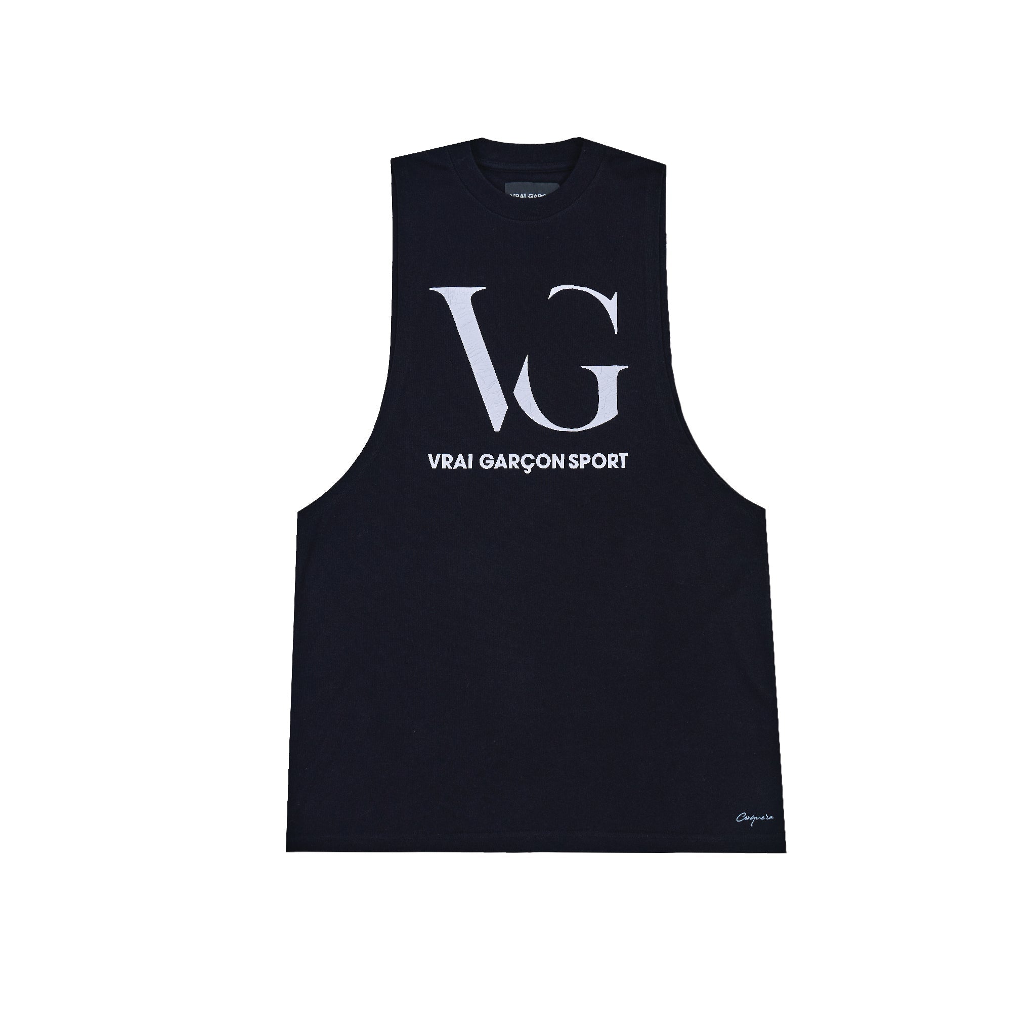 TANK TOP CONQUERA NOIR - VRAIGARCON PARIS