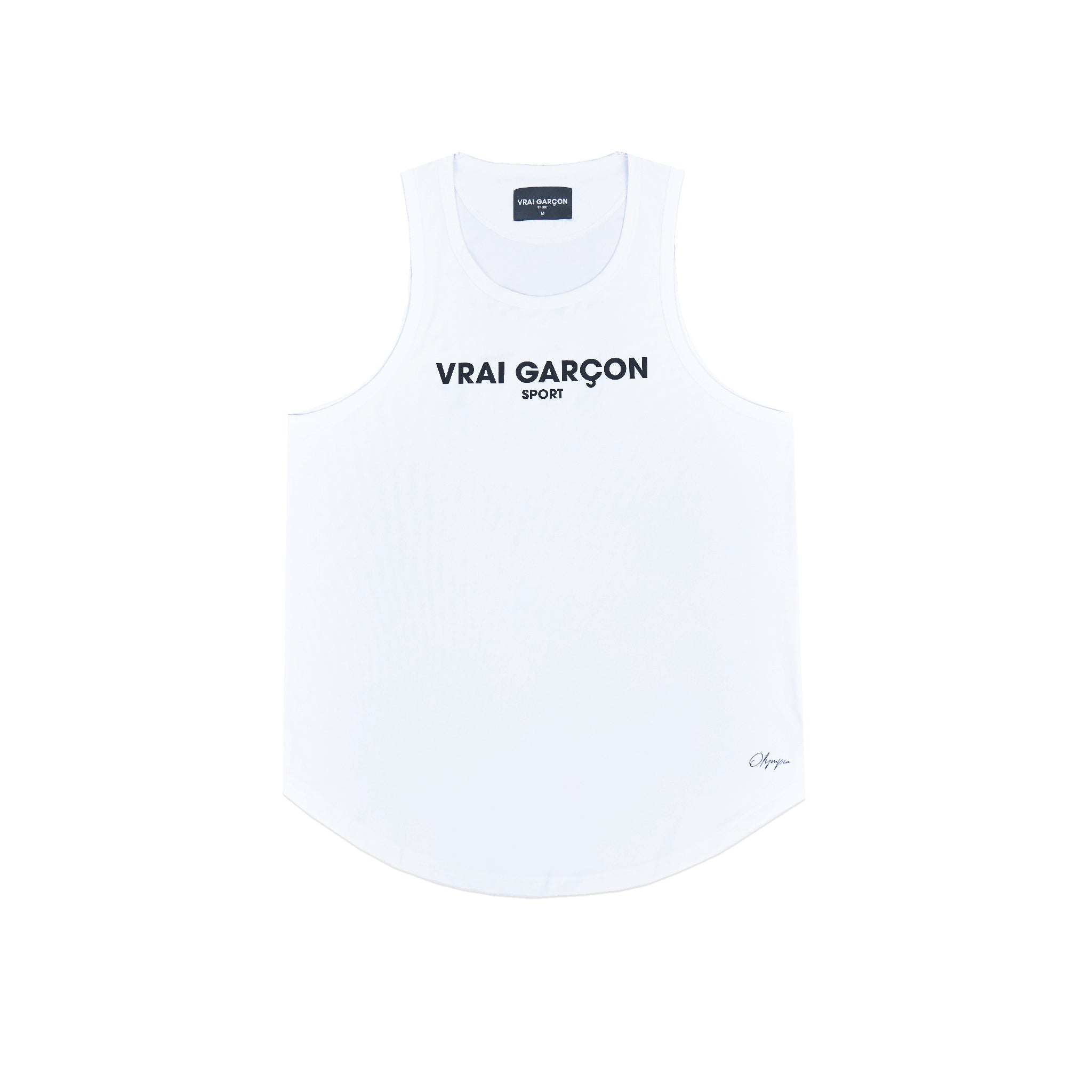 TANK TOP OLYMPIA BLANC - VRAIGARCON PARIS
