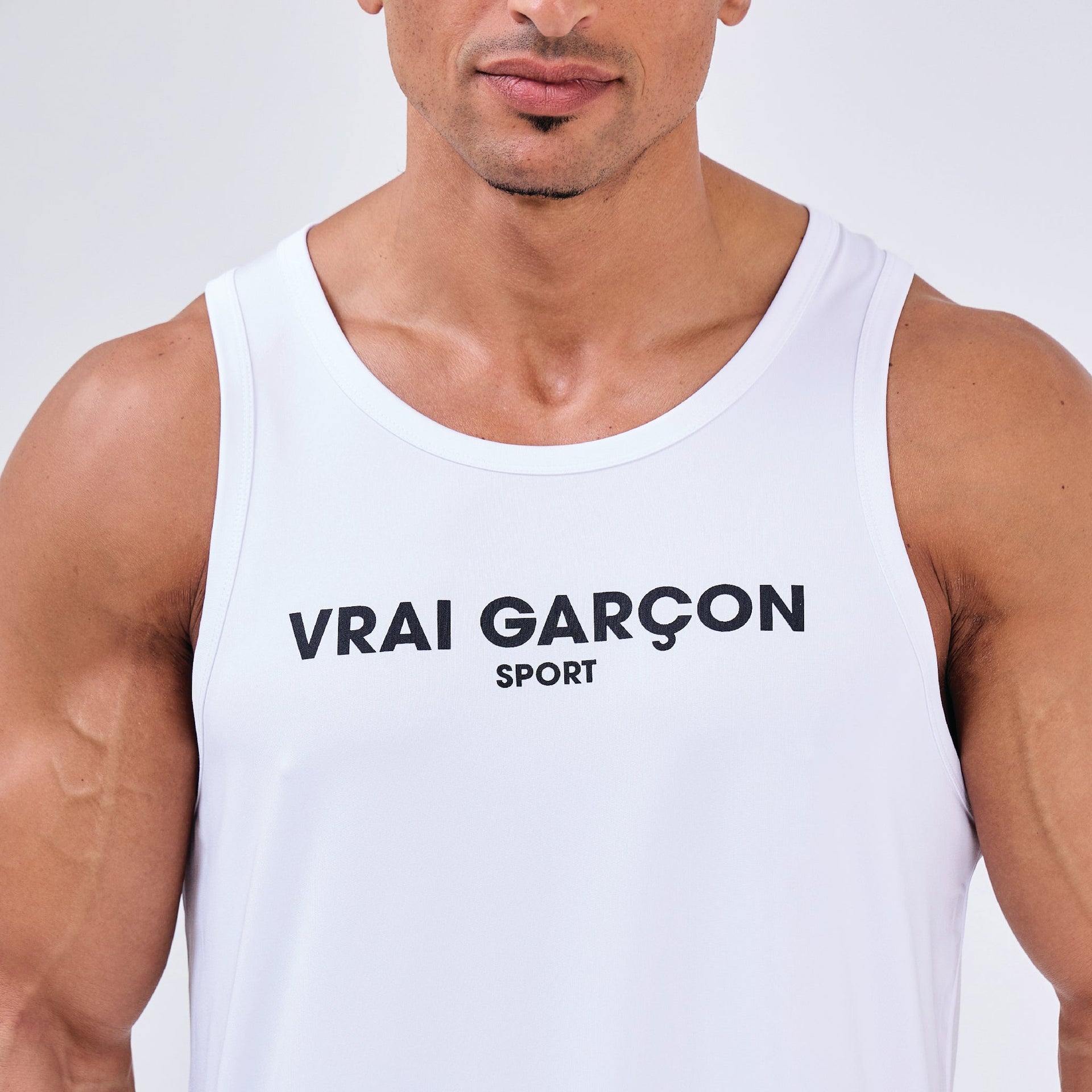 TANK TOP OLYMPIA BLANC - VRAIGARCON PARIS