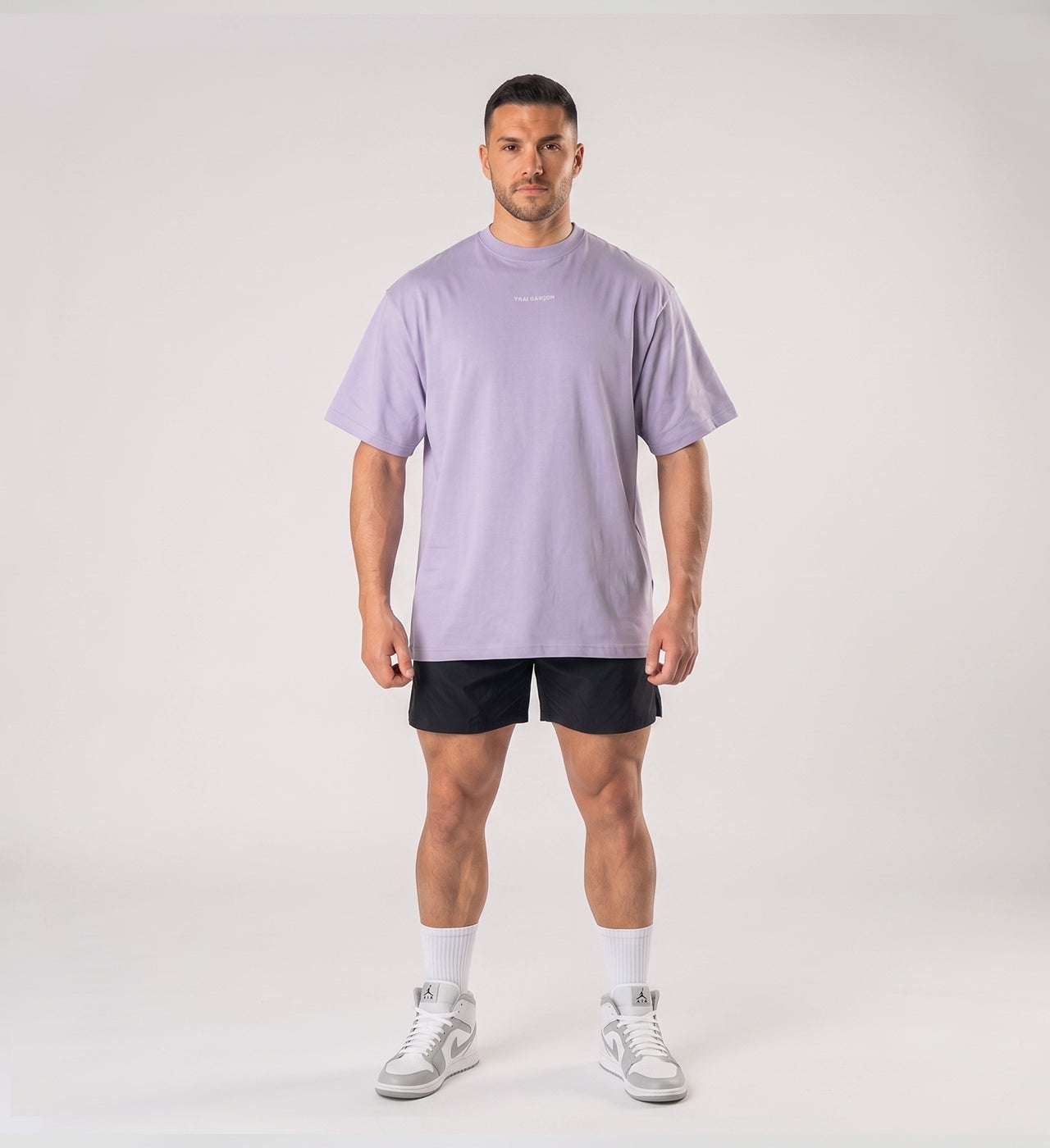 T-shirt CARL LEWIS LILAS