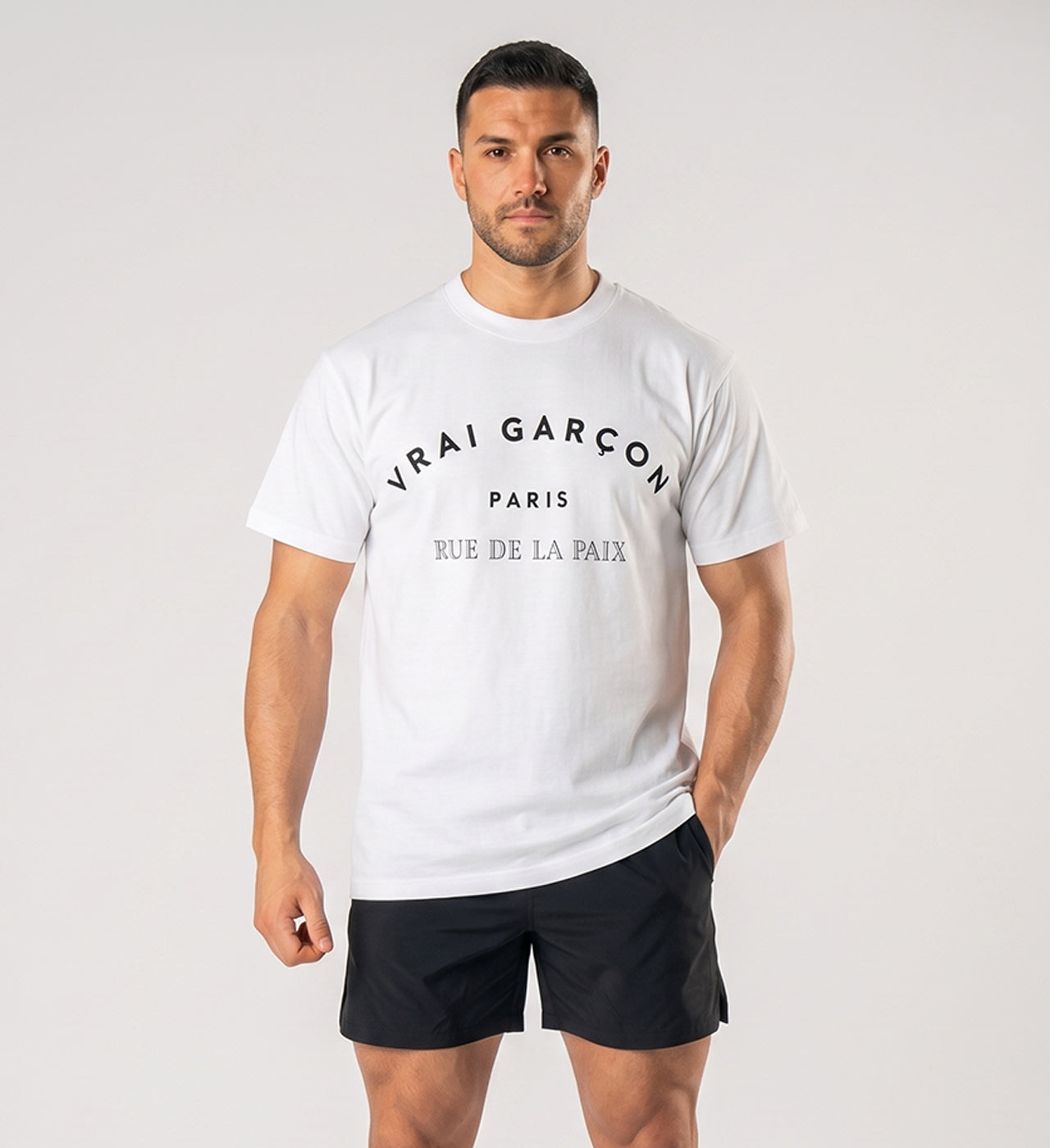T-shirt GEORGE V WHITE