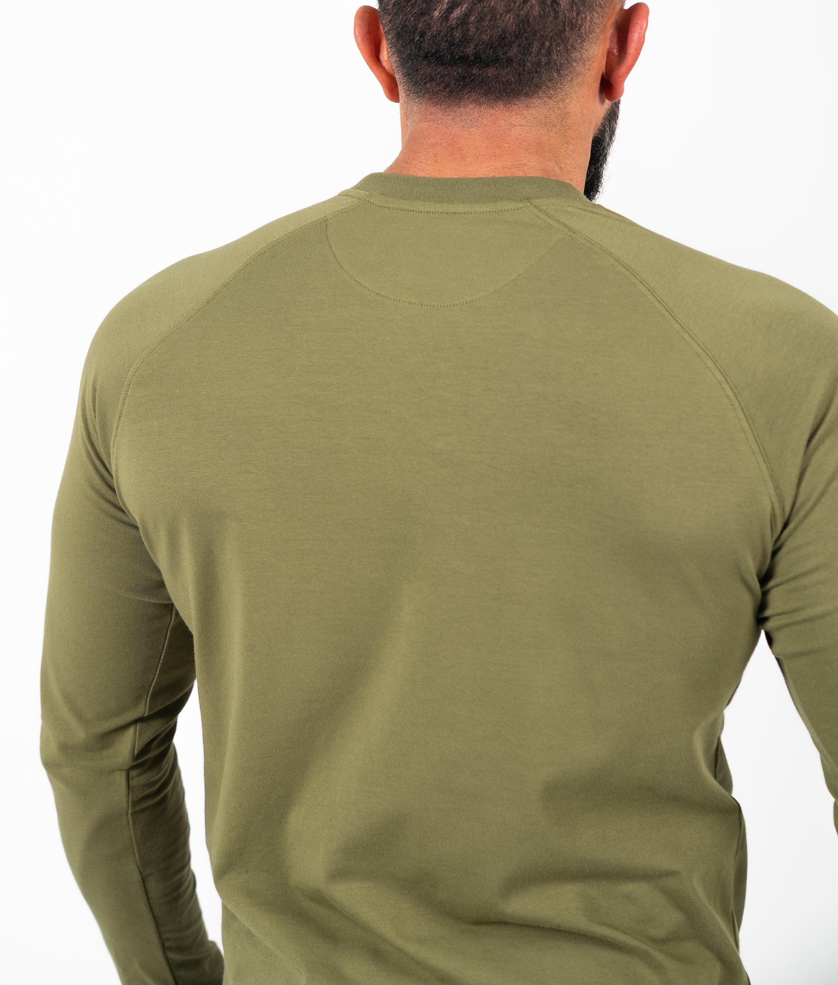 LONGSLEEVE-SHIRT CORE FORM KHAKI