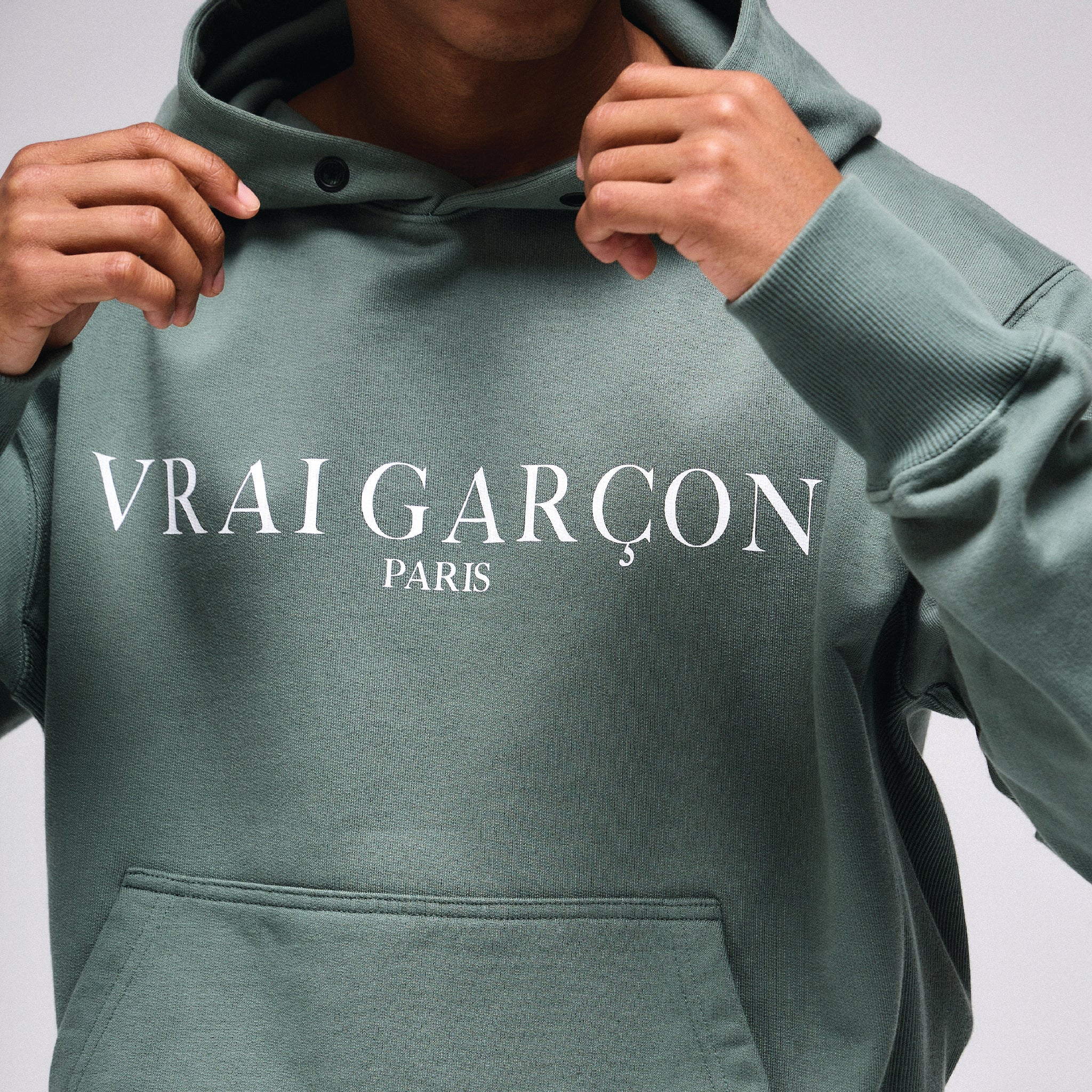 HOODIE VOTUM GREEN - VRAIGARCON PARIS