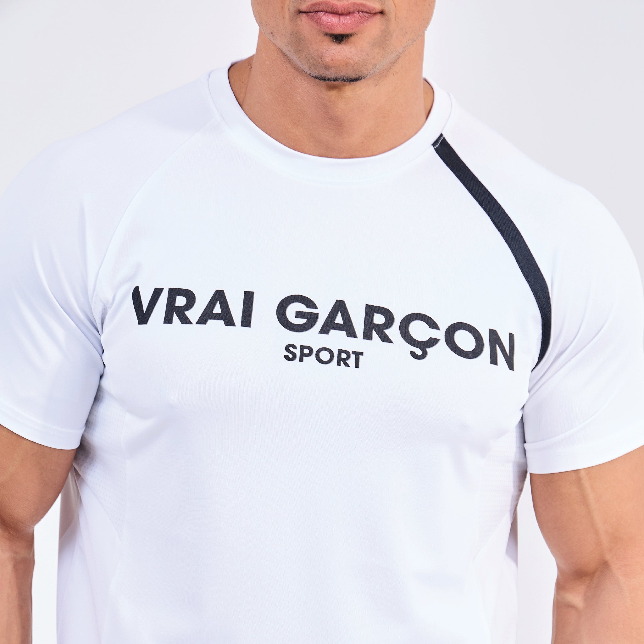 T - SHIRT ATLETA WHITE - VRAIGARCON PARIS