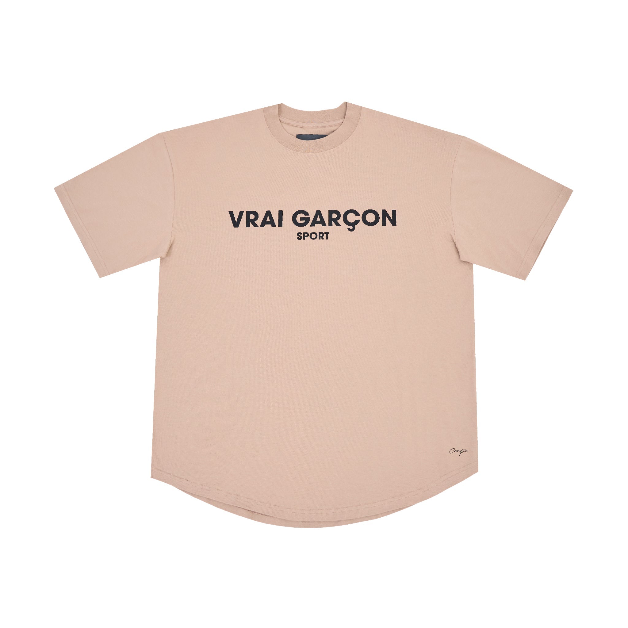 T - SHIRT CAMPIO BEIGE - VRAI GARÇON PARIS