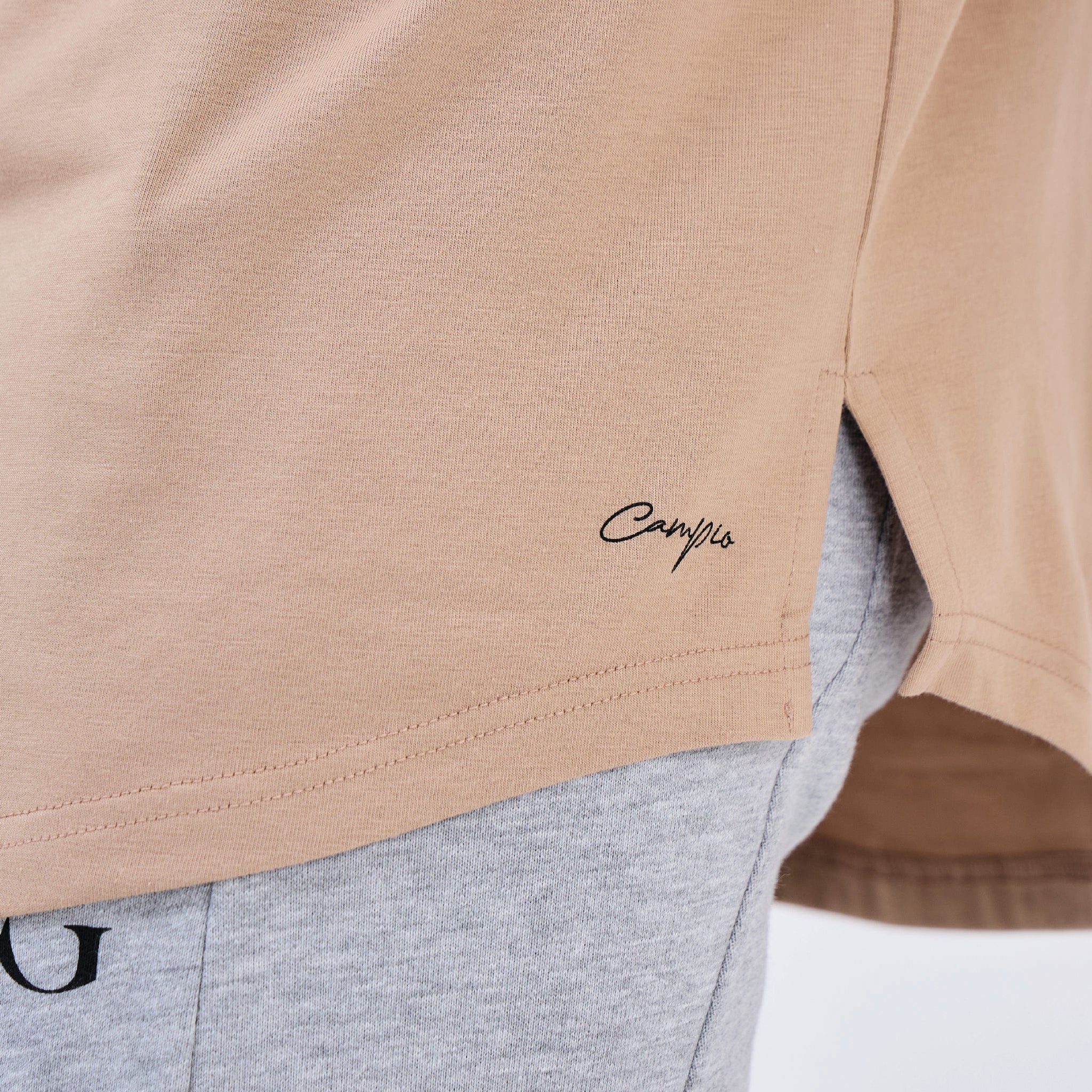 T - SHIRT CAMPIO BEIGE - VRAI GARÇON PARIS