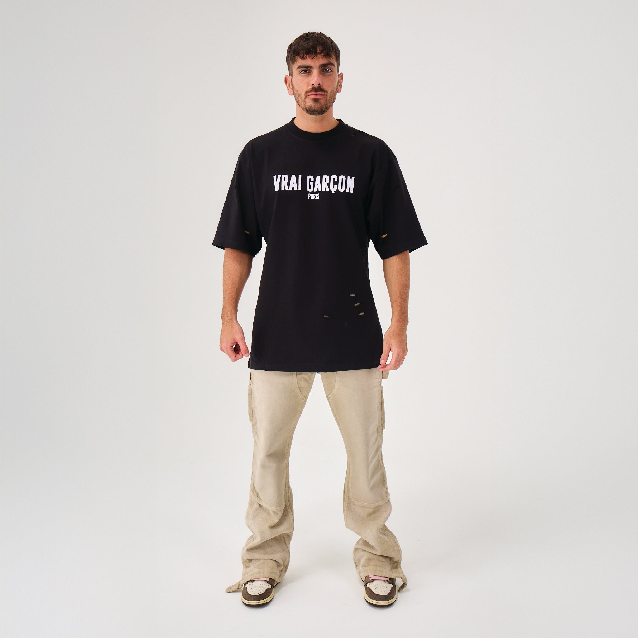 T - SHIRT HONOR BLACK - VRAIGARCON PARIS