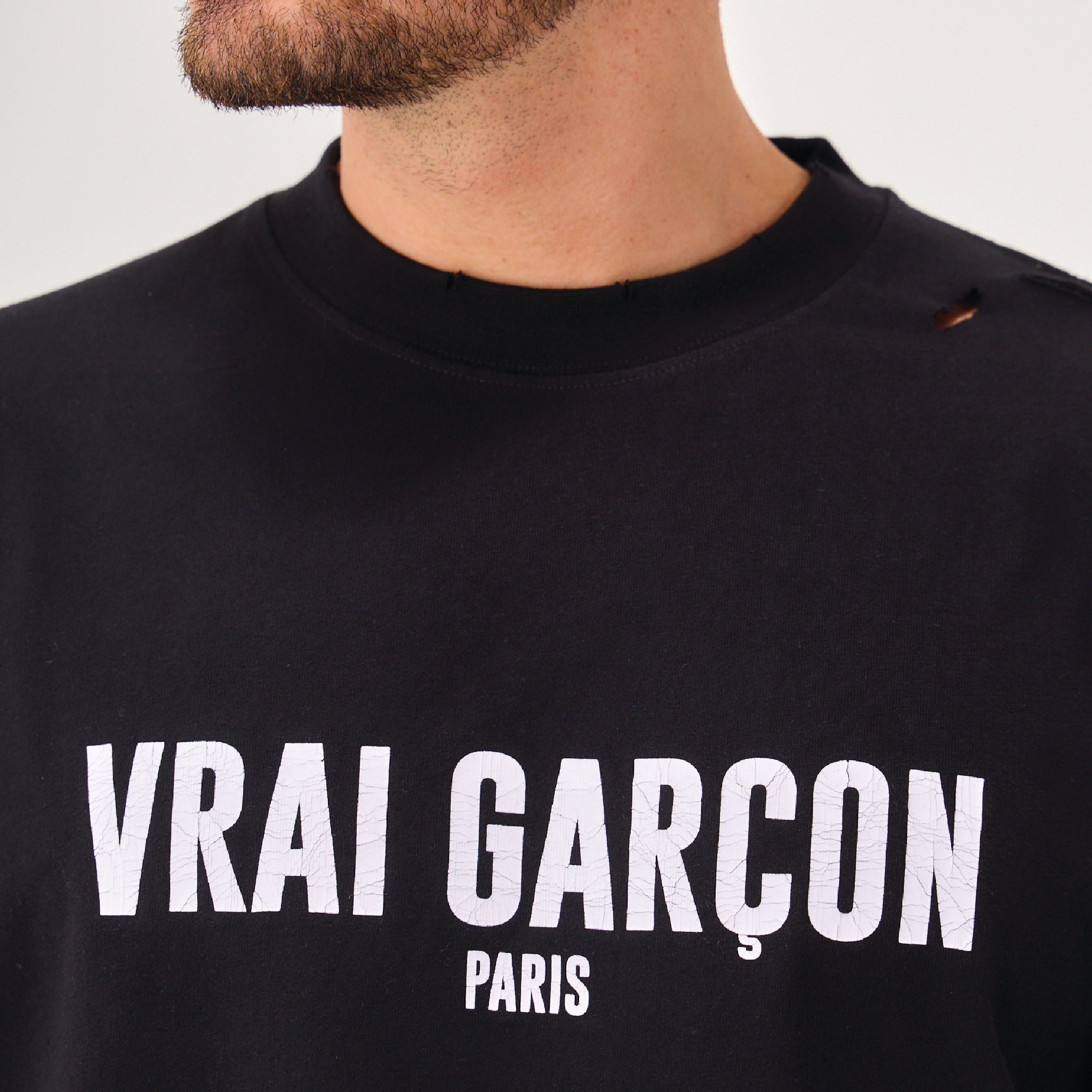 T - SHIRT HONOR BLACK - VRAIGARCON PARIS