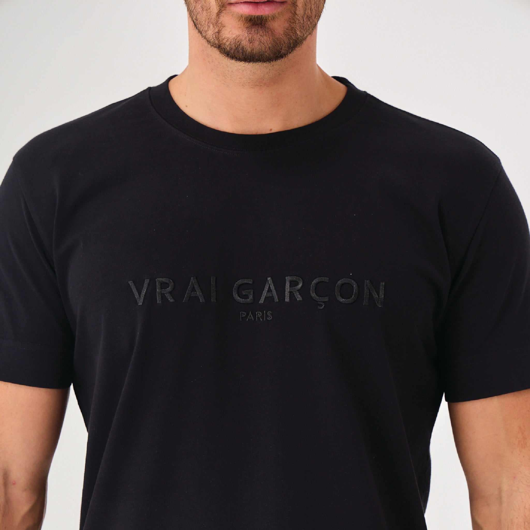 T - SHIRT SCULPTURA BLACK - VRAIGARCON PARIS