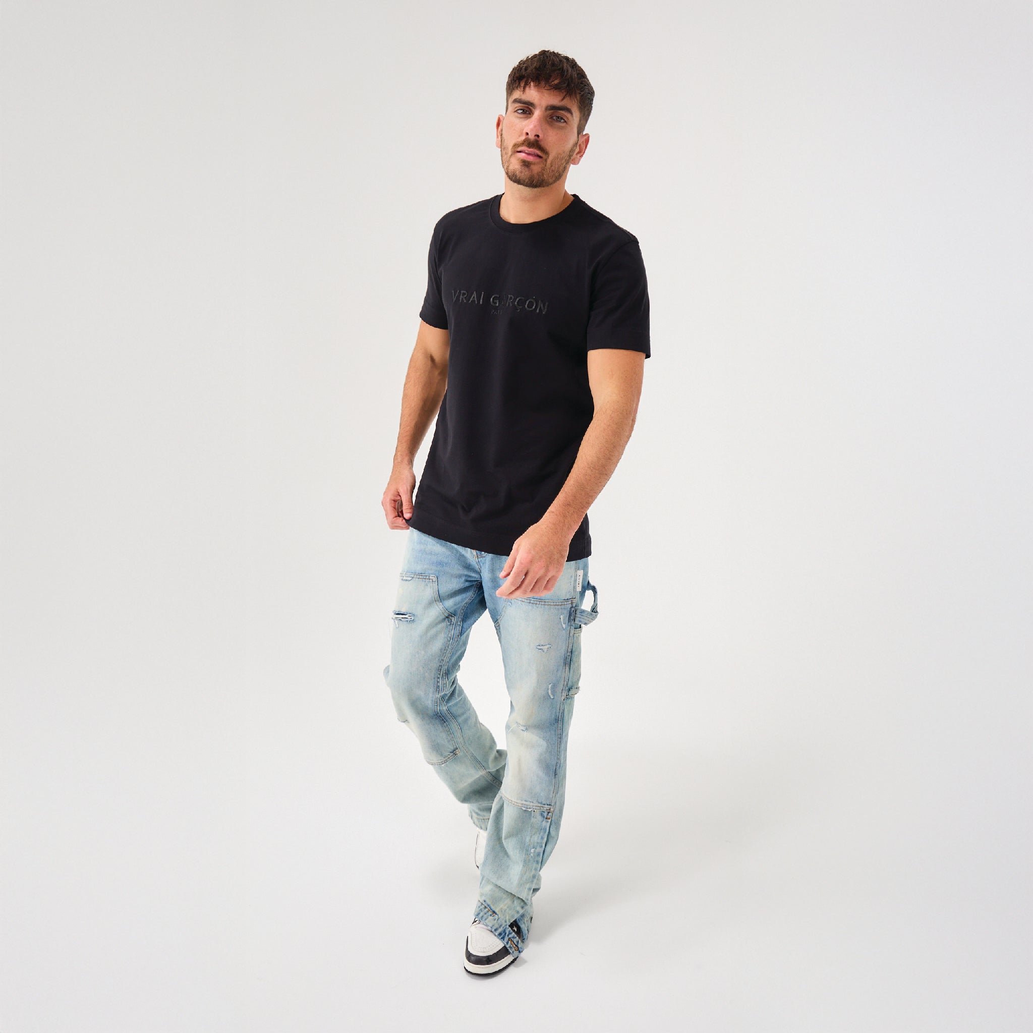 T - SHIRT SCULPTURA BLACK - VRAIGARCON PARIS